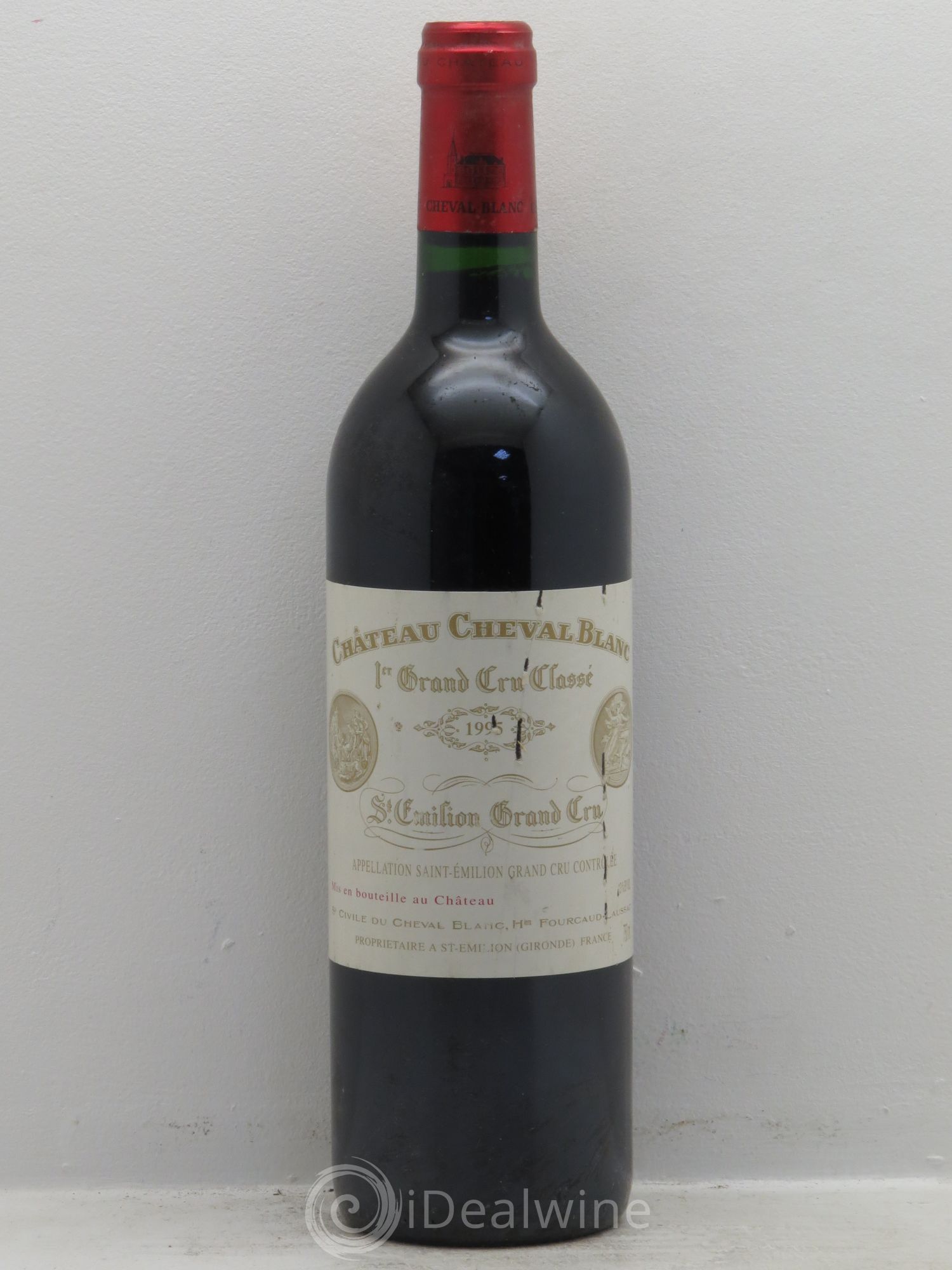 Château Cheval Blanc 1er Grand Cru Classé A 1995 - Lot de 1 bouteille - 0