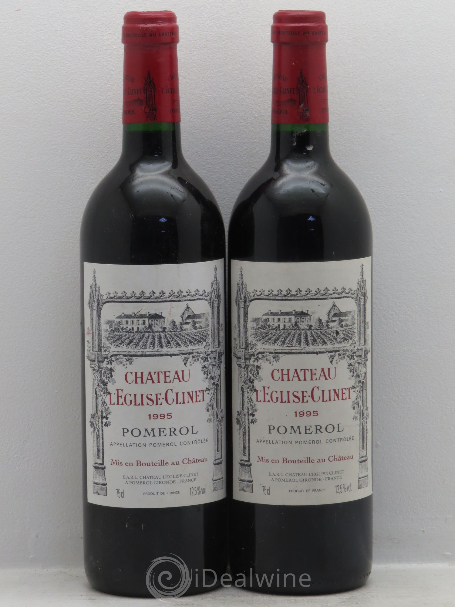 Château Clinet 1995 - Lot de 2 bouteilles - 0