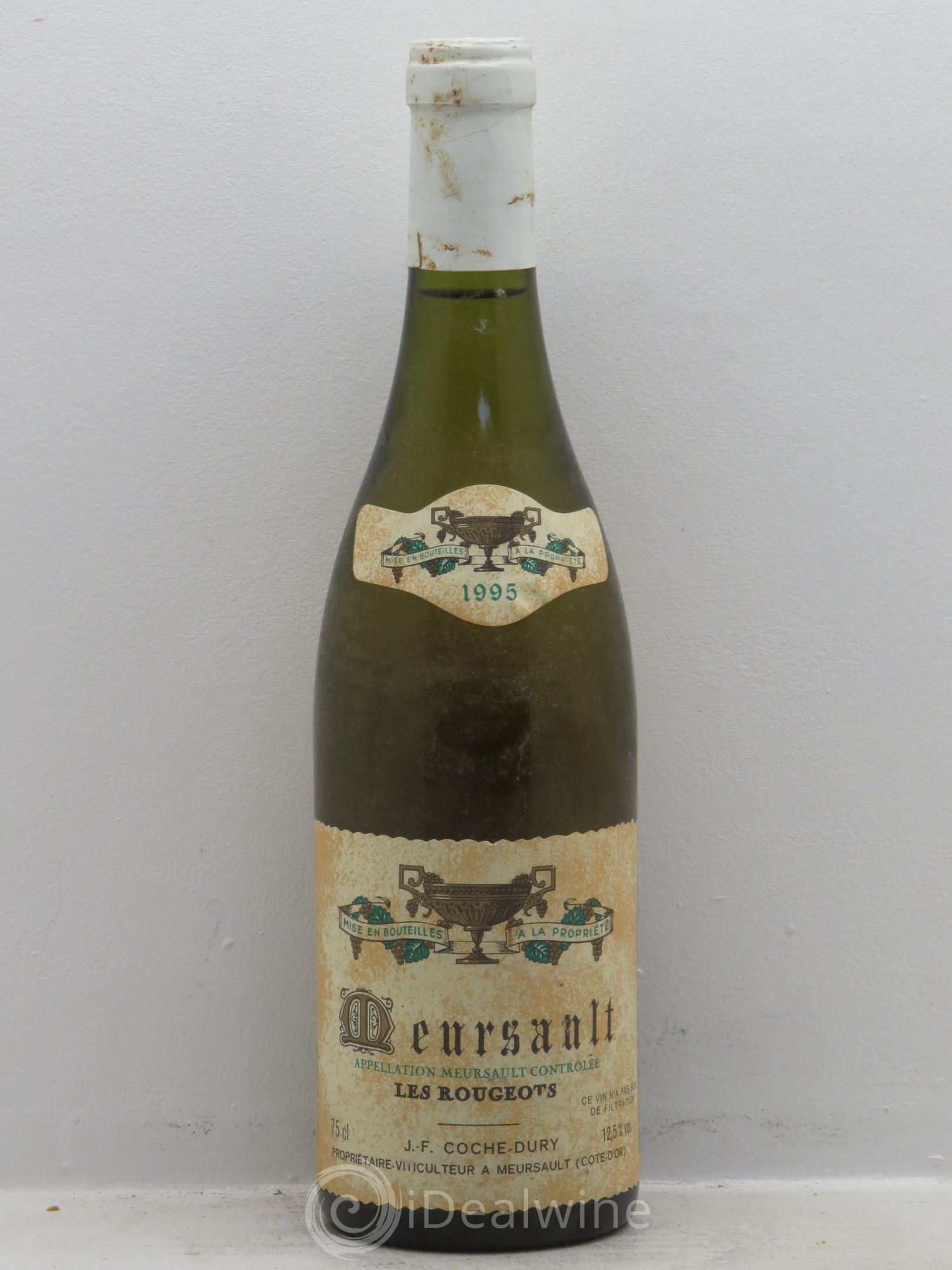 Meursault Les Rougeots Coche Dury (Domaine) 1995 - Lot de 1 bouteille - 0
