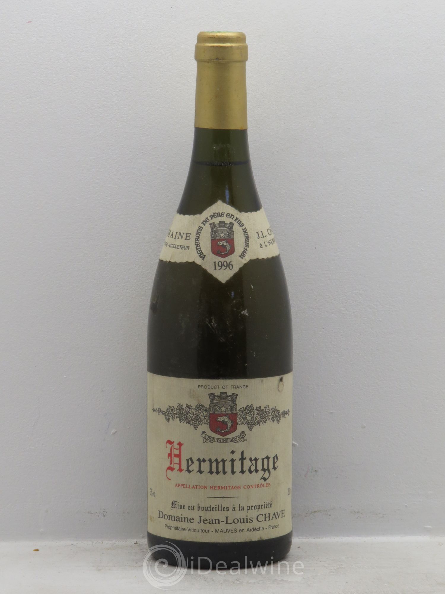 Hermitage Jean-Louis Chave 1996 - Lot de 1 bouteille - 0