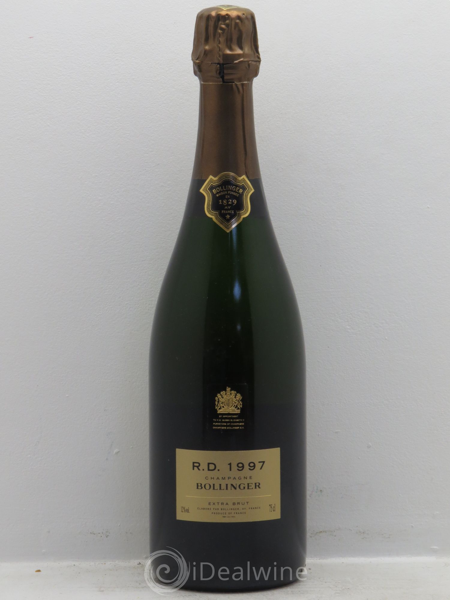 R.D. Extra-Brut Bollinger Coffret 1997 - Lot de 1 bouteille - 0