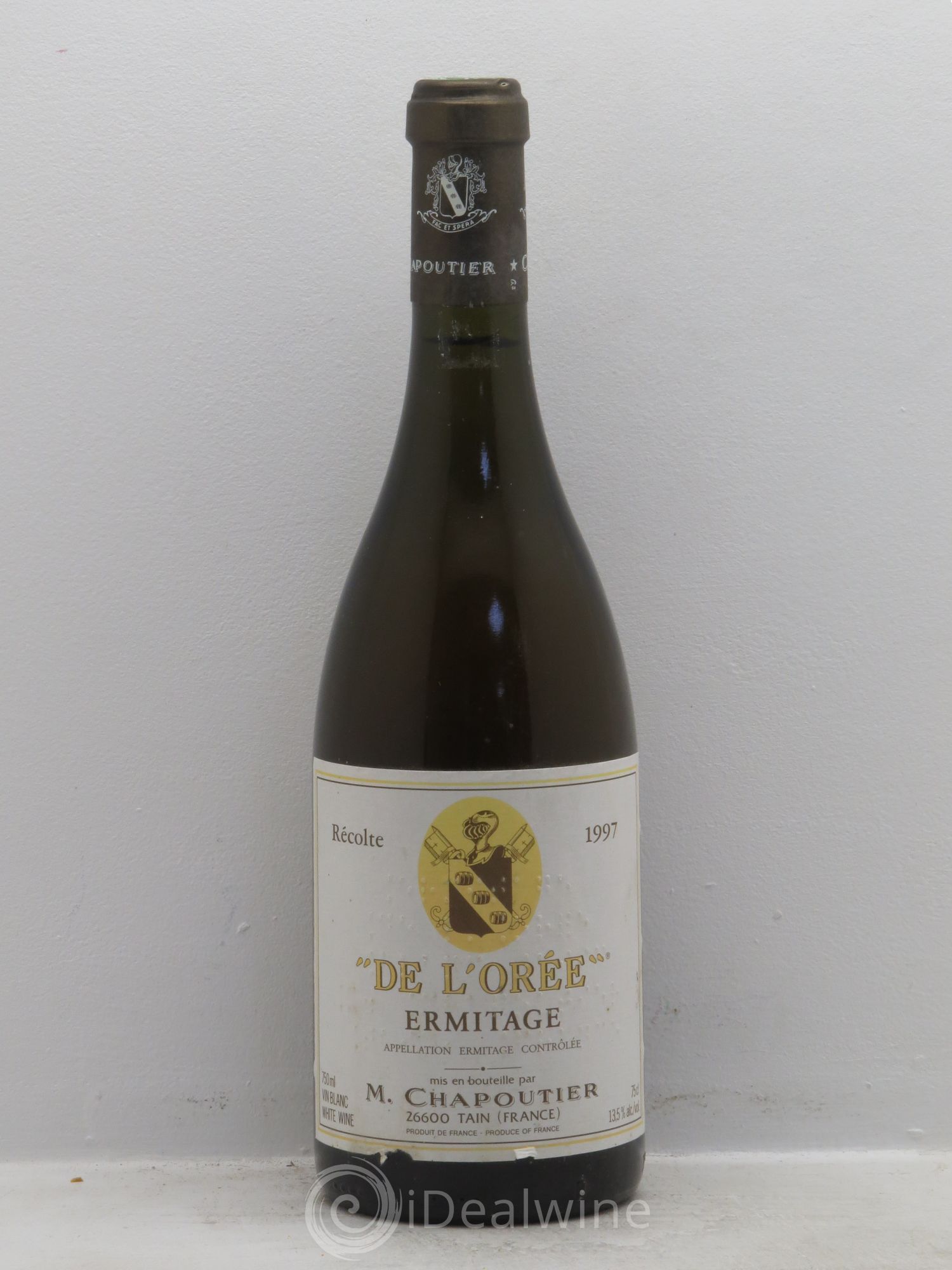 Hermitage Ermitage de l'Orée Chapoutier 1997 - Lot de 1 bouteille - 0