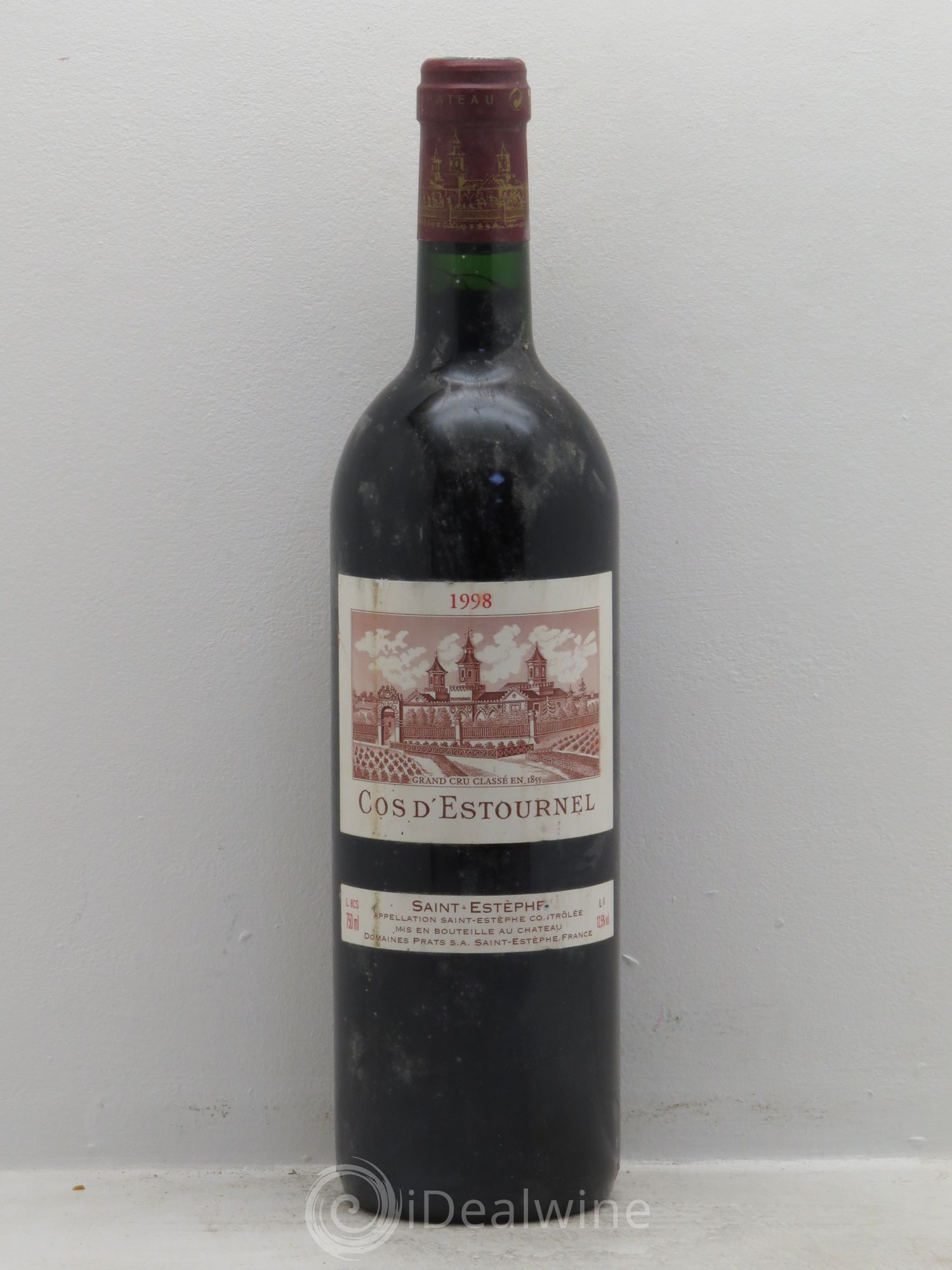 Cos d'Estournel 2ème Grand Cru Classé 1998 - Lot de 1 bouteille - 0