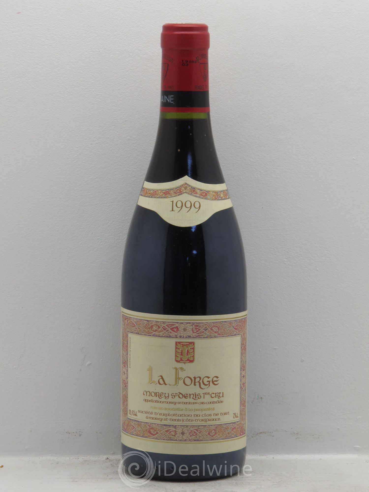 Morey-Saint-Denis 1er Cru La Forge de Tart Clos de Tart 1999 - Lot de 1 bouteille - 0