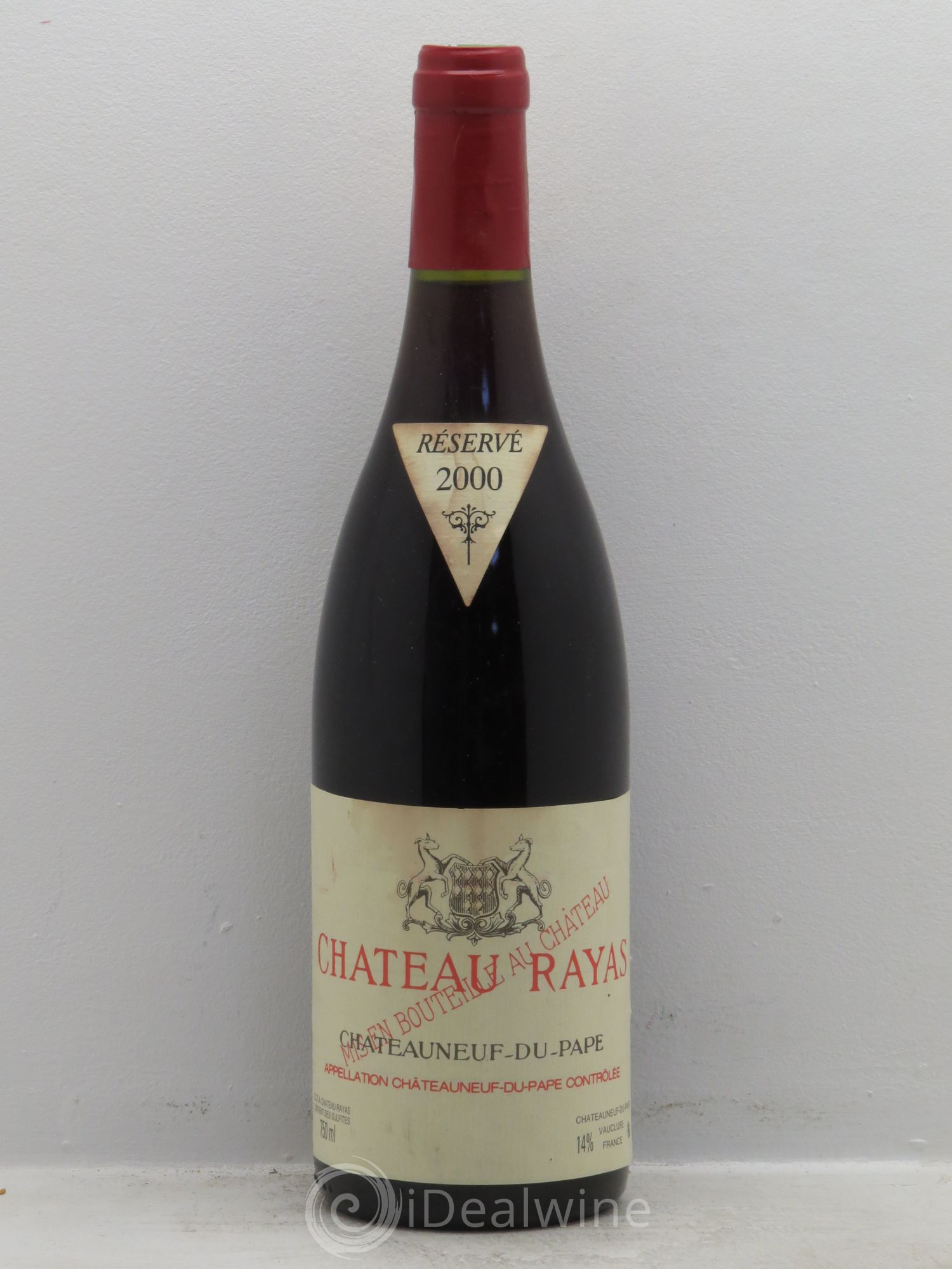 Châteauneuf-du-Pape Château Rayas Emmanuel Reynaud 2000 - Lot de 1 bouteille - 0