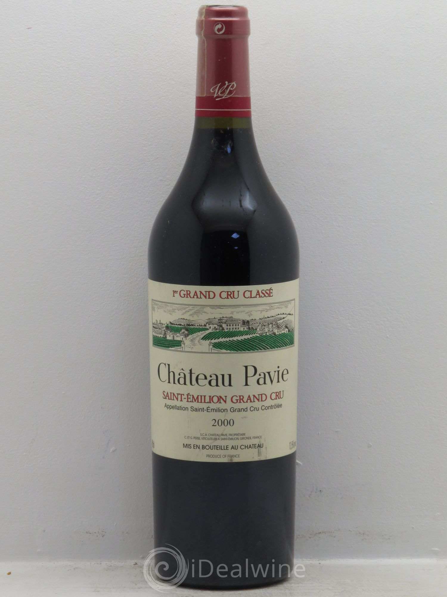 Château Pavie 1er Grand Cru Classé A 2000 - Lot de 1 bouteille - 0