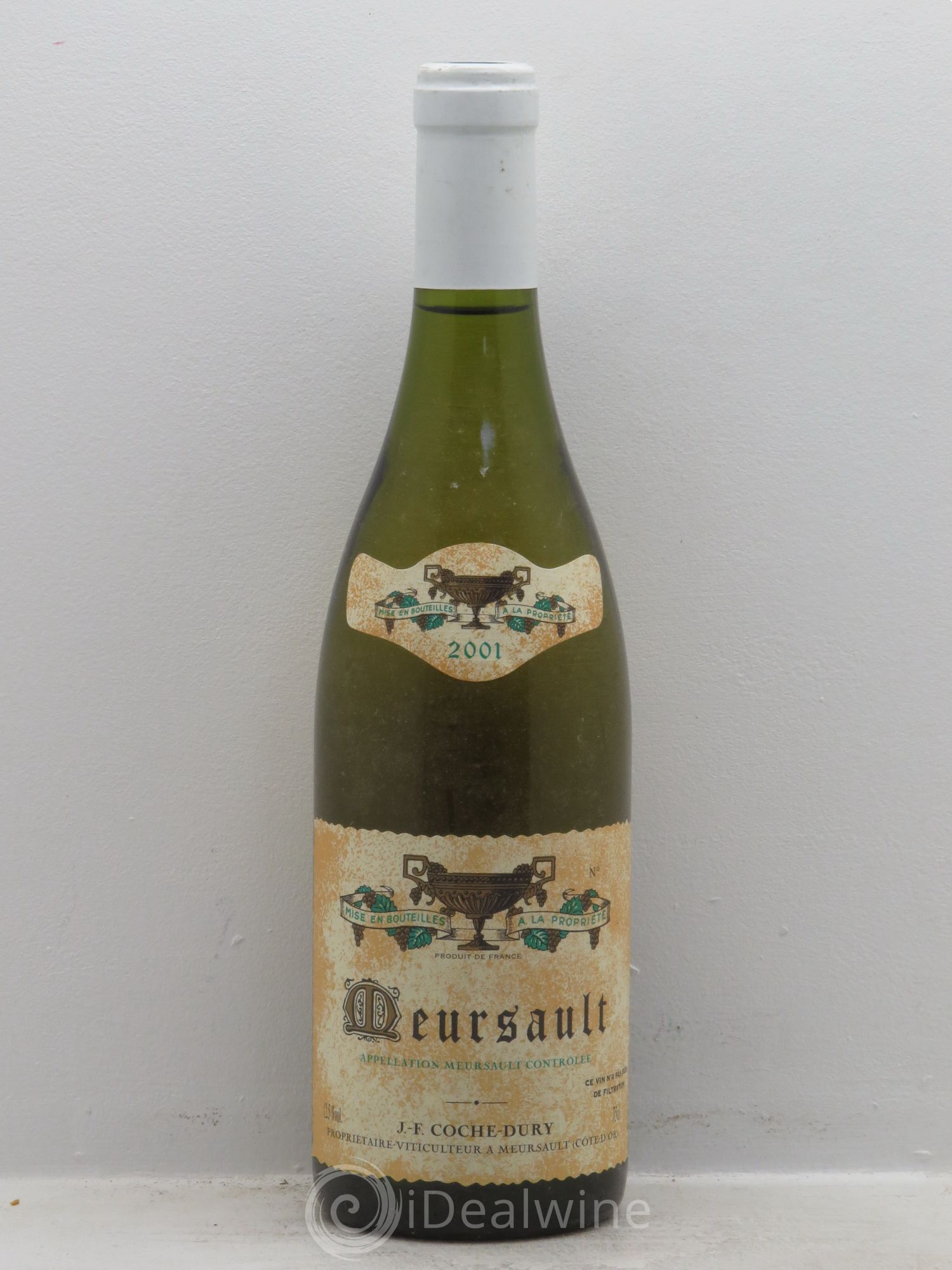 Meursault Coche Dury (Domaine) 2001 - Lot de 1 bouteille - 0