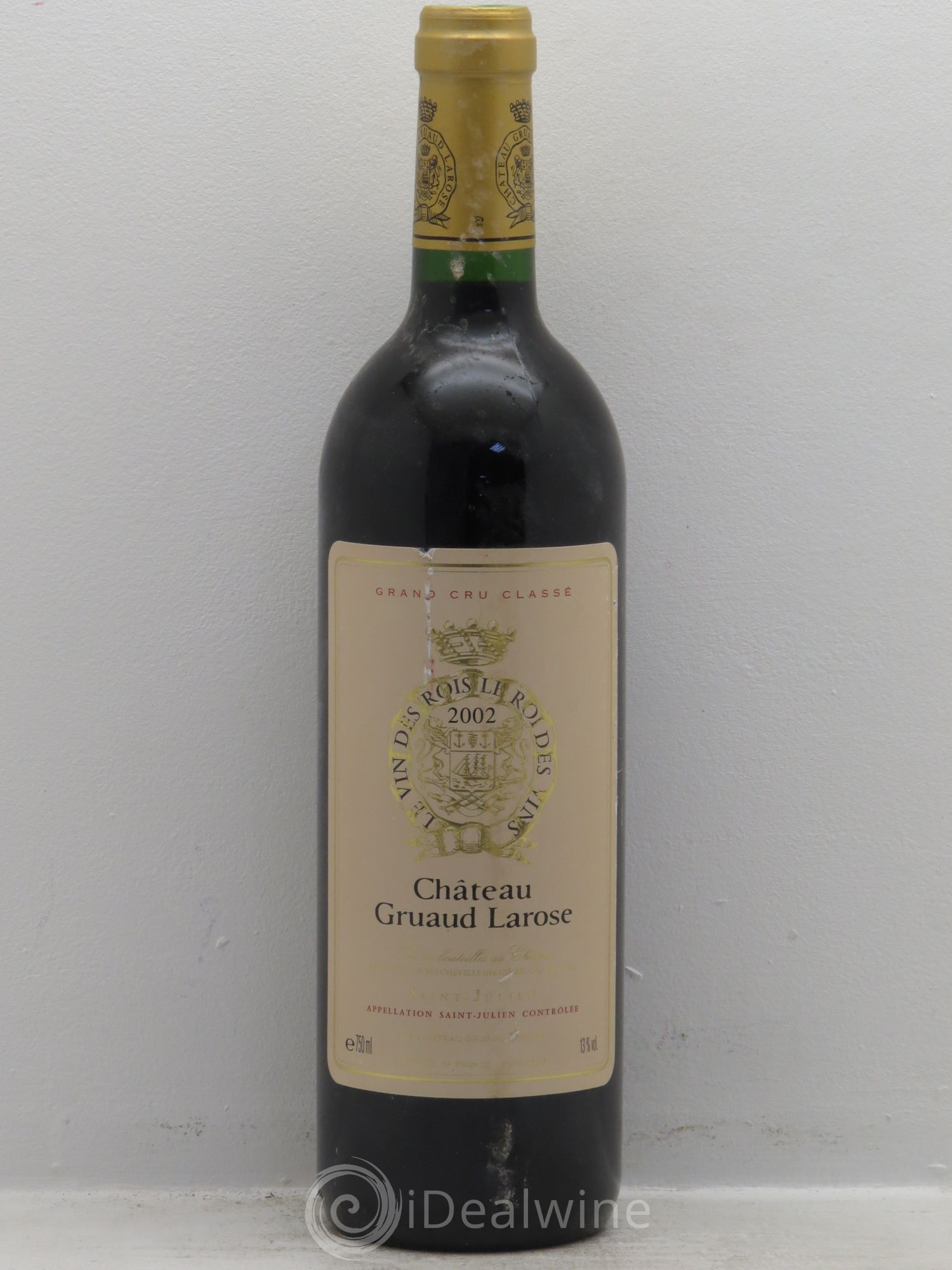 Château Gruaud Larose 2ème Grand Cru Classé 2002 - Lot de 1 bouteille - 0
