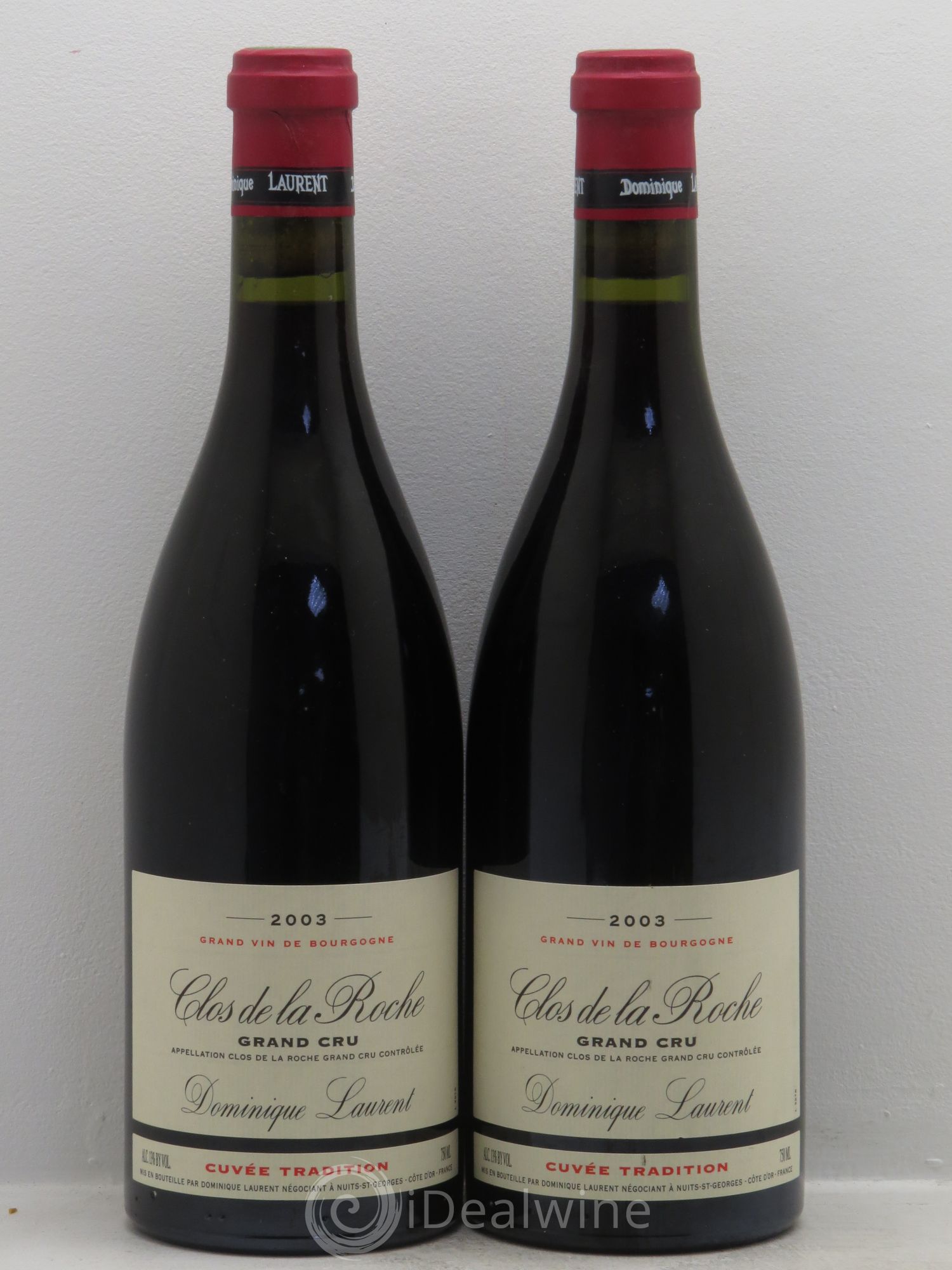 Clos de la Roche Grand Cru 2003 - Lot de 2 bouteilles - 0