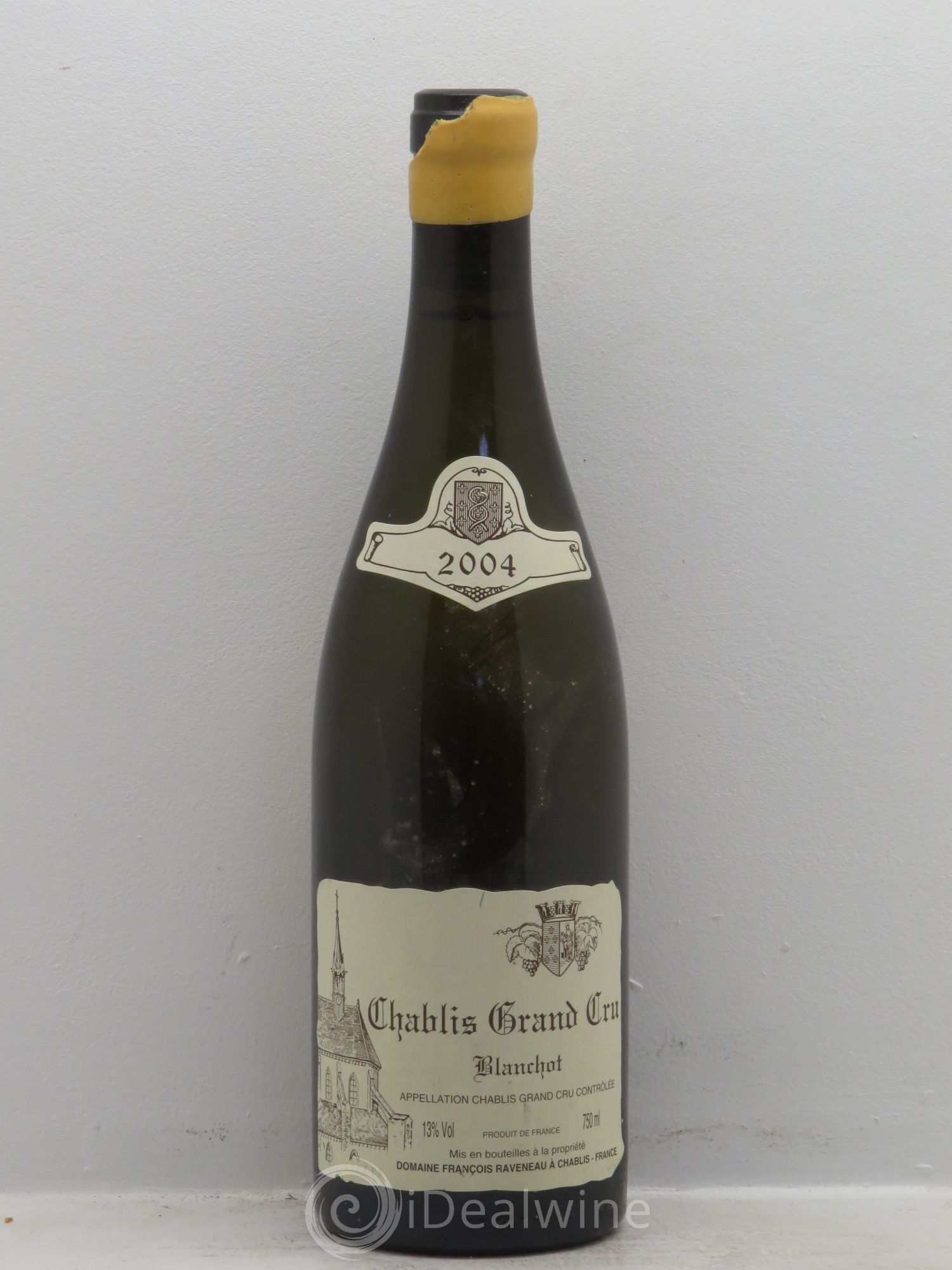 Chablis Grand Cru Blanchot Raveneau (Domaine) 2004 - Lot de 1 bouteille - 0