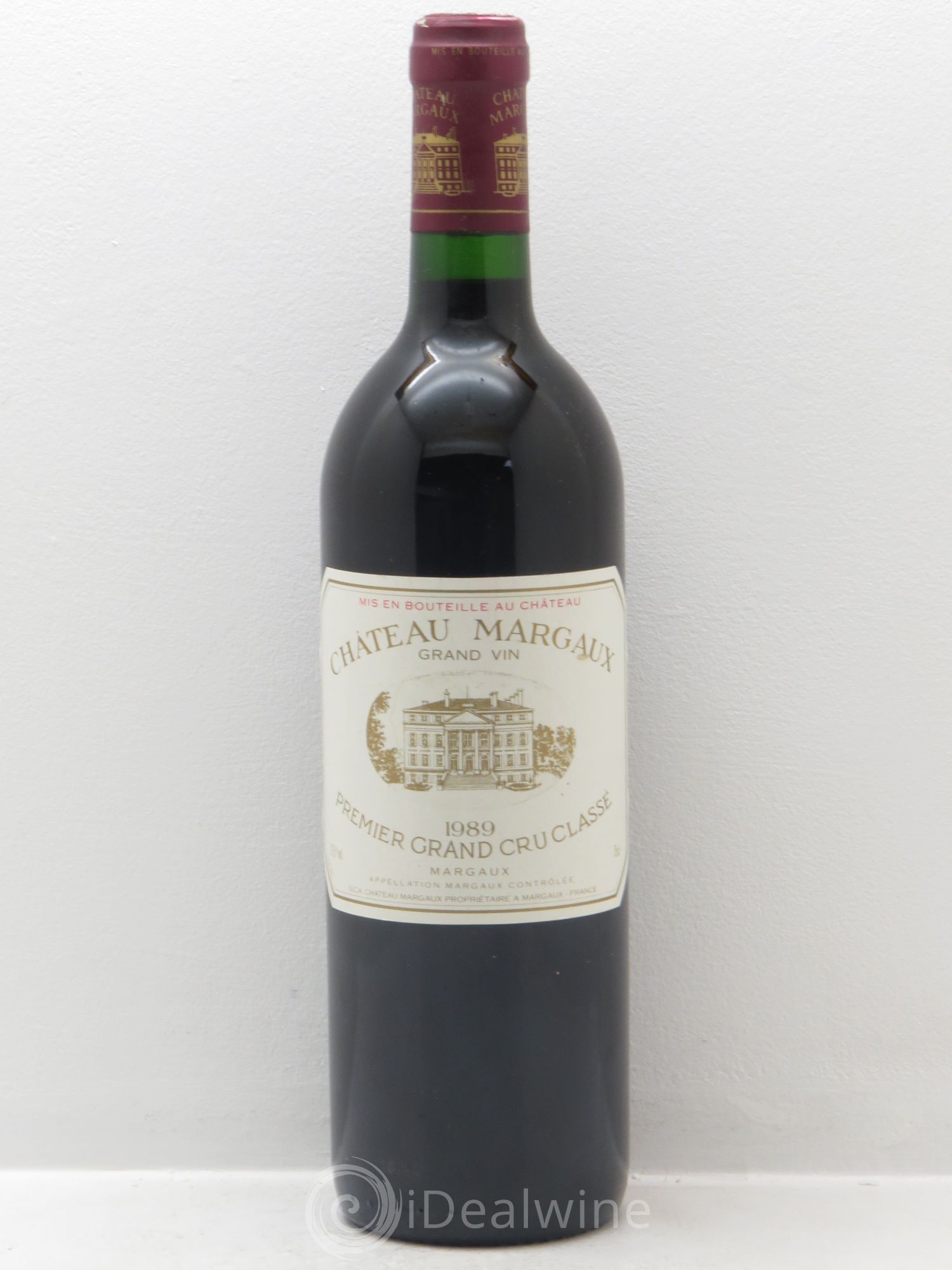 Château Margaux 1er Grand Cru Classé 1989 - Lot de 1 bouteille - 0