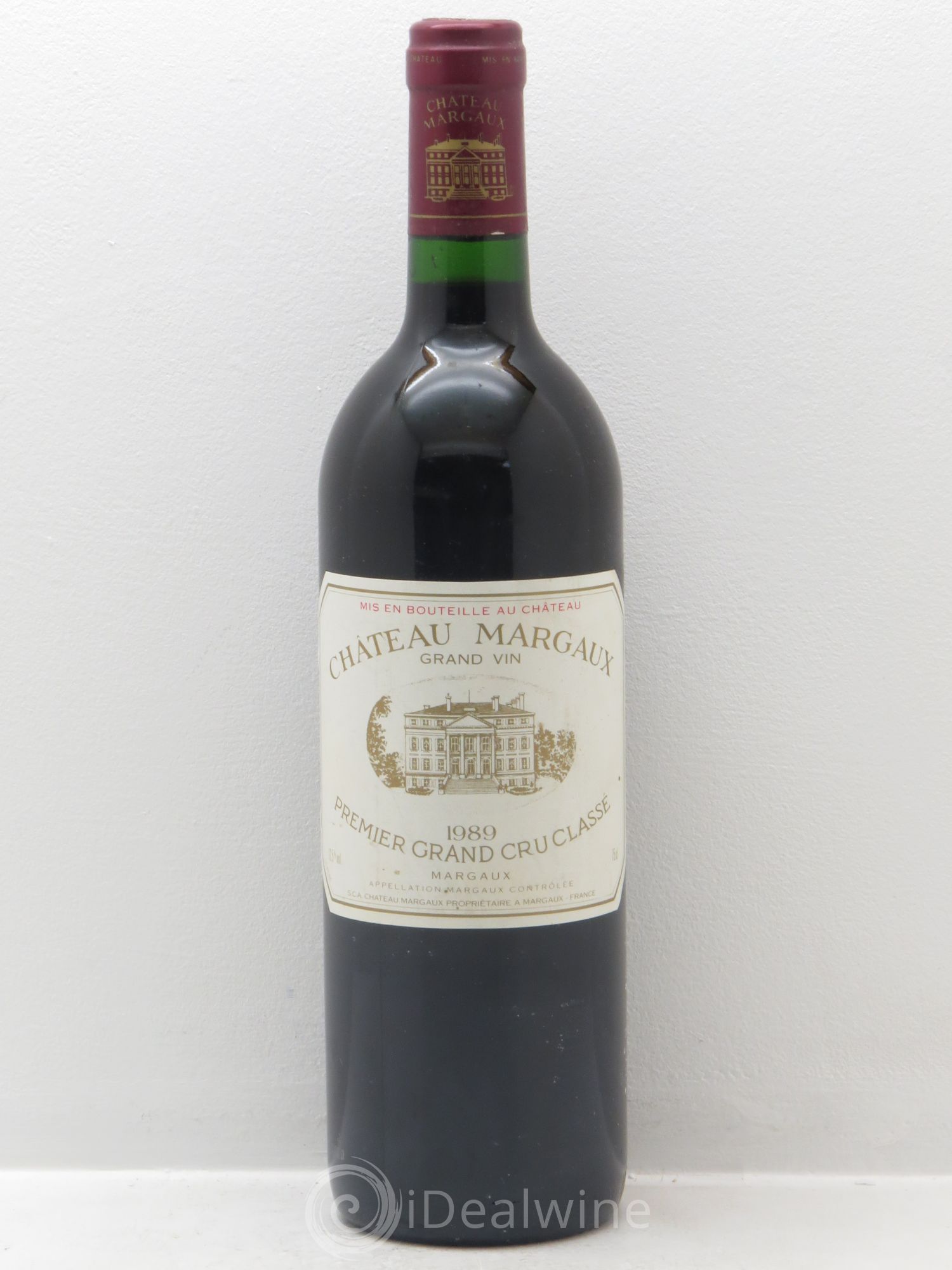 Château Margaux 1er Grand Cru Classé 1989 - Lot de 1 bouteille - 0