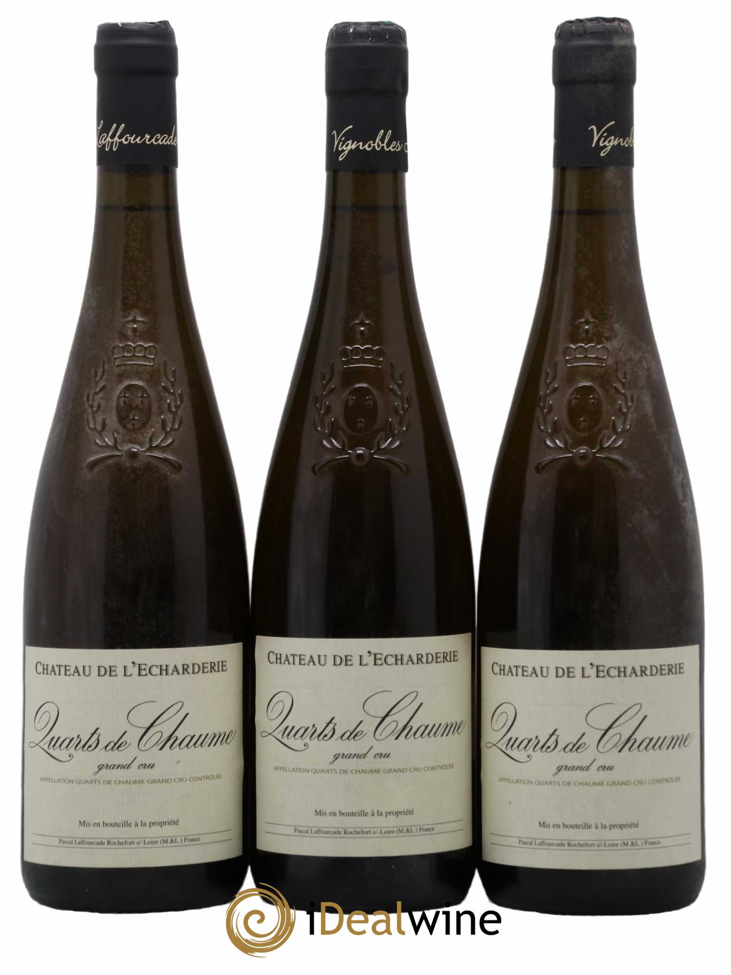 Quarts de Chaume Château de l'Echarderie 2015 - Lotto di 3 bottiglie - 0