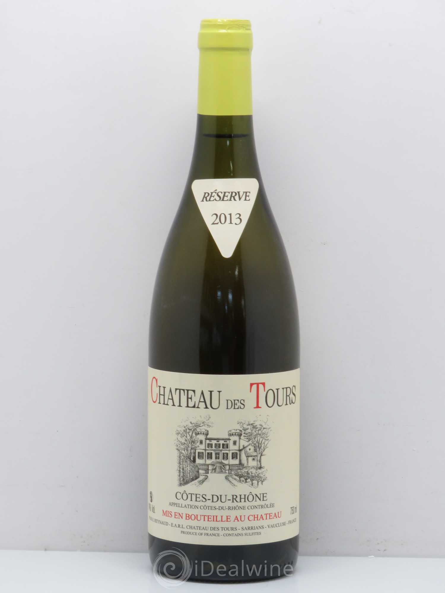 Côtes-du-Rhône Château des Tours Emmanuel Reynaud 2013 - Lot de 1 bouteille - 0
