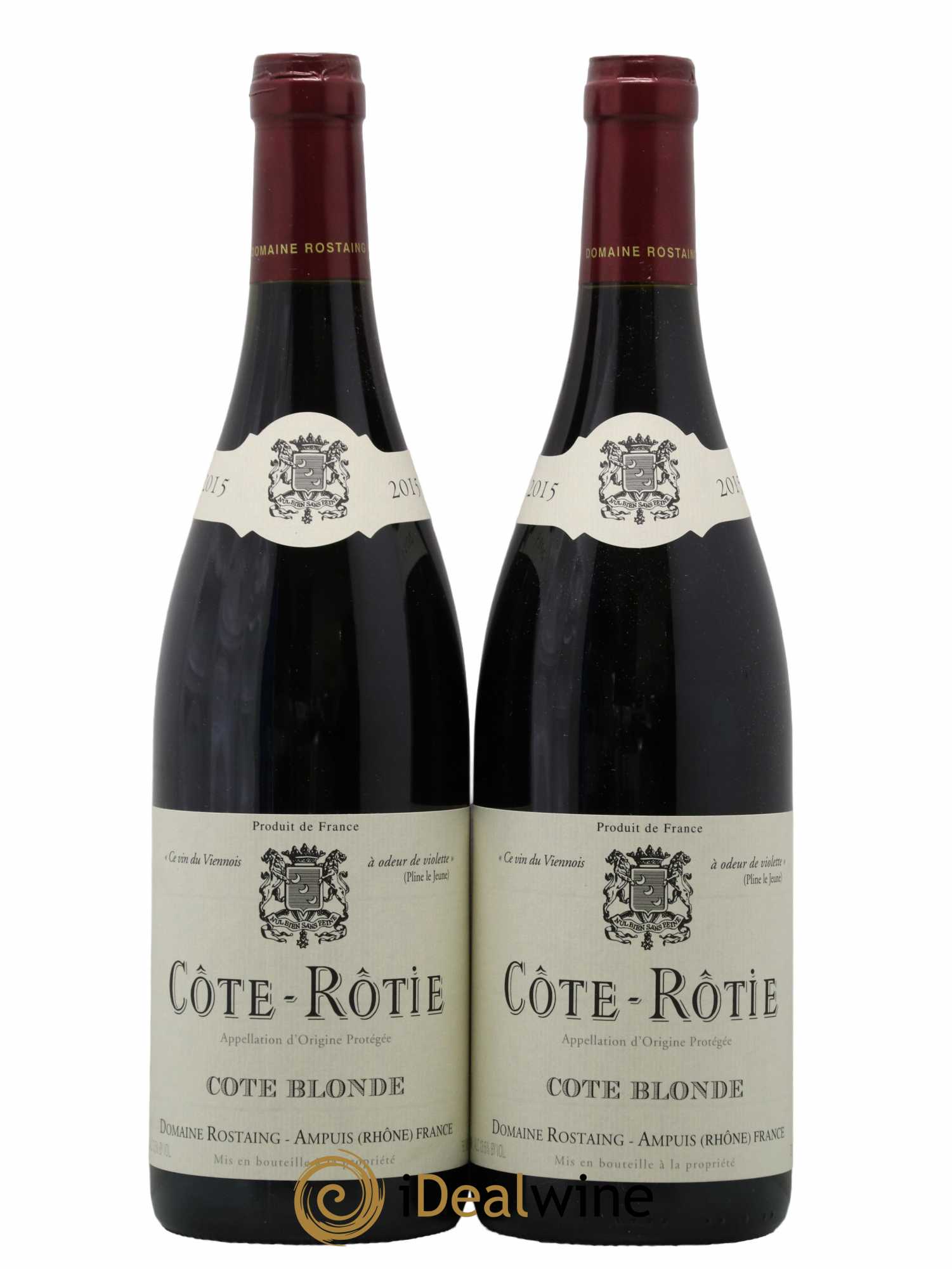 Côte-Rôtie Côte Blonde René Rostaing 2015 - Posten von 2 Flaschen - 0