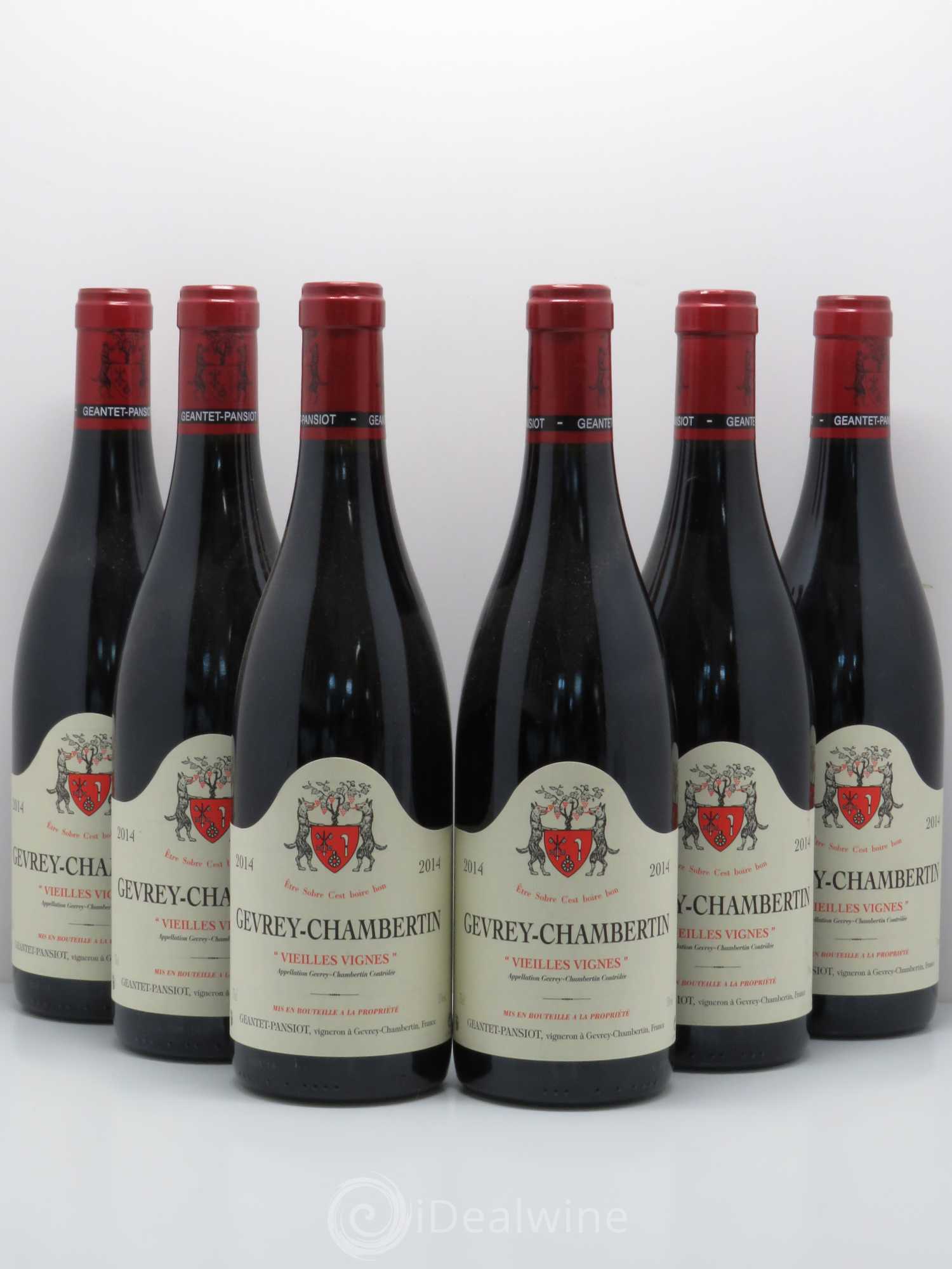 Gevrey-Chambertin Vieilles vignes Geantet-Pansiot 2014 - Lot de 6 bouteilles - 0