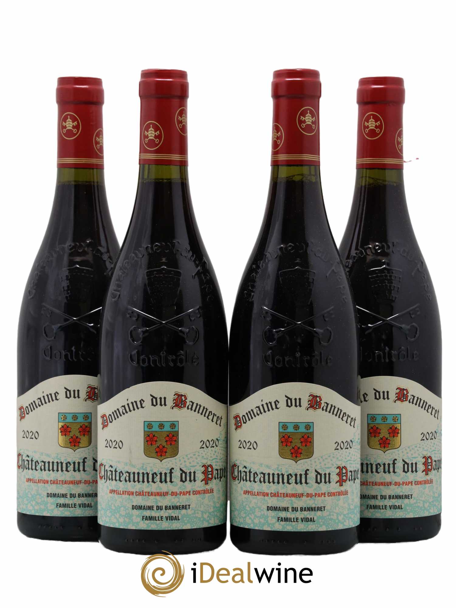 Châteauneuf-du-Pape Banneret 2020 - Lot de 4 bouteilles - 0