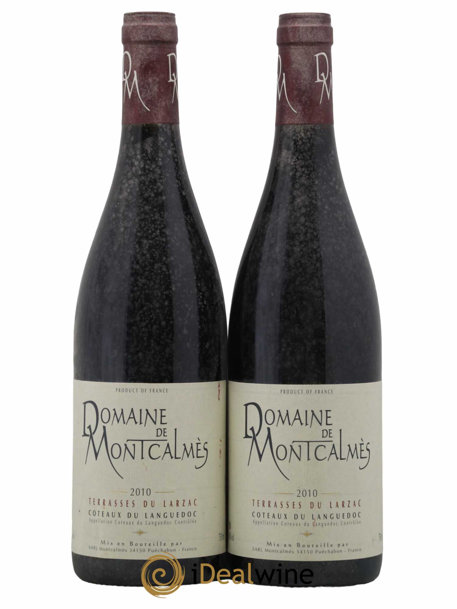 Terrasses du Larzac Domaine de Montcalmès Frédéric Pourtalié 2010 - Lot de 2 bouteilles - 0