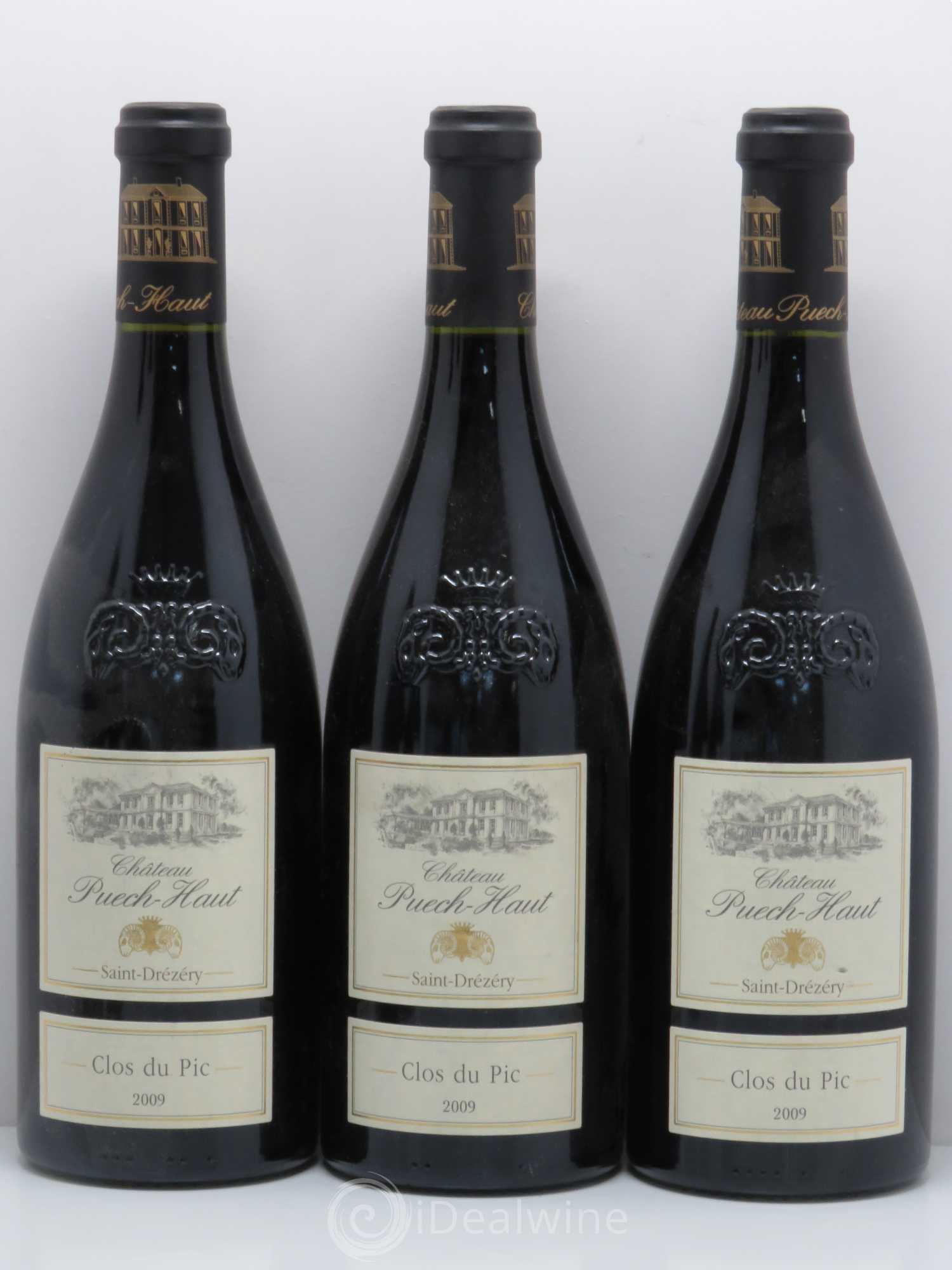 Coteaux du Languedoc Château Puech Haut Clos du Pic (sans prix de réserve) 2009 - Posten von 5 Flaschen - 1