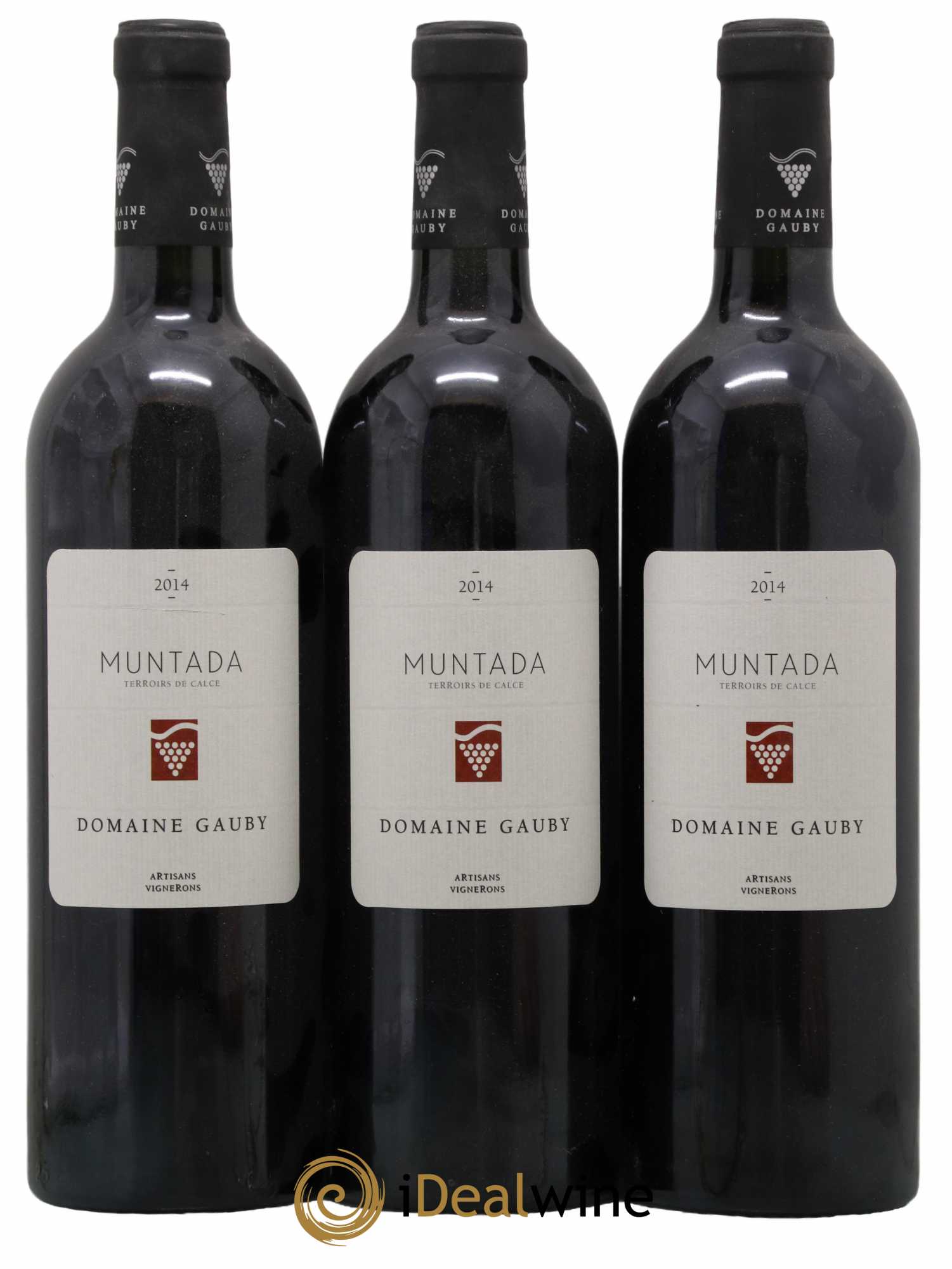 Côtes Catalanes (anciennement Côtes du Roussillon Villages) La Muntada Gauby (Domaine) 2014 - Lot de 3 bouteilles - 0