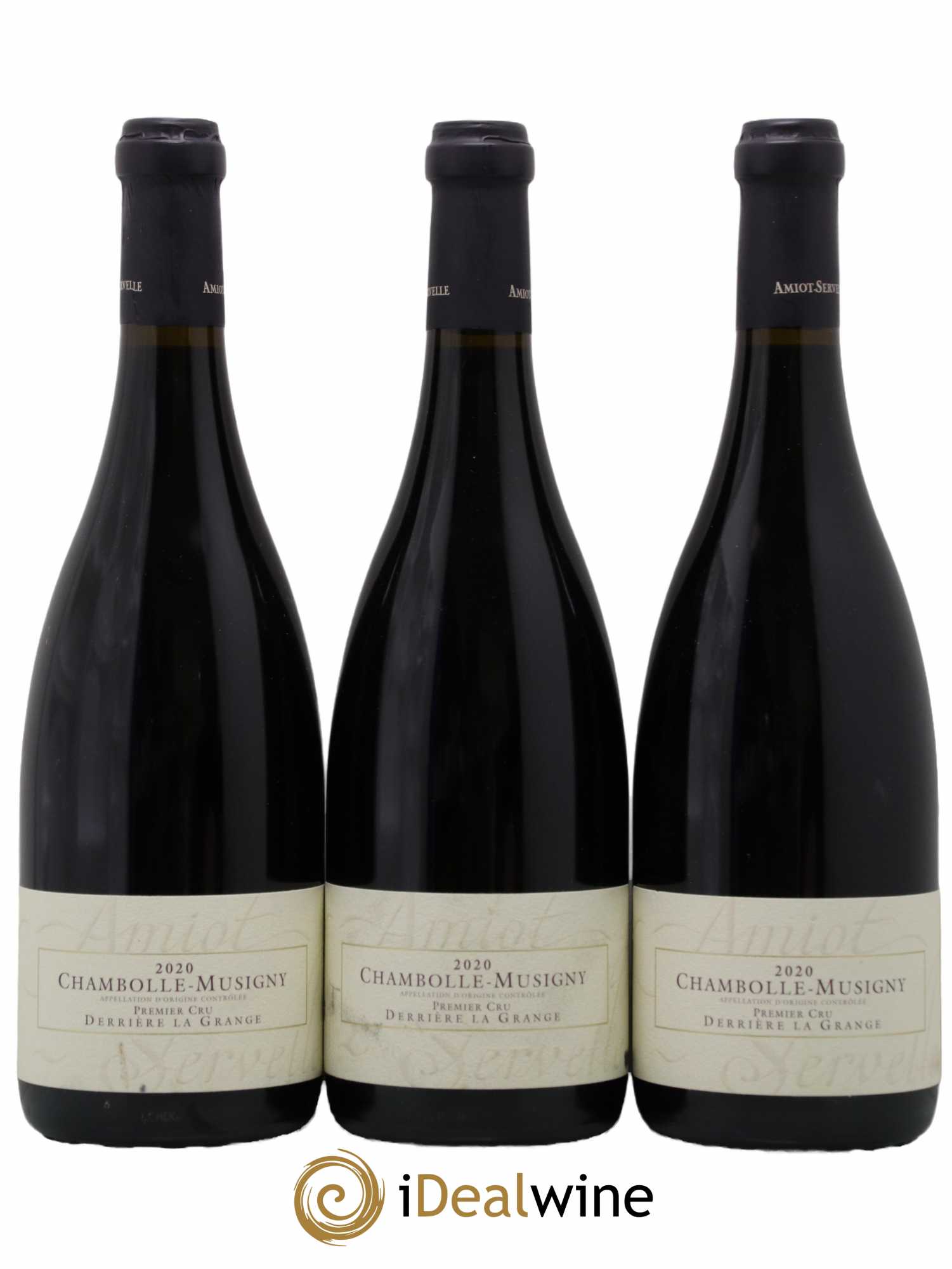 Chambolle-Musigny 1er Cru Derrière la Grange Amiot-Servelle 2020 - Lot de 3 bouteilles - 0