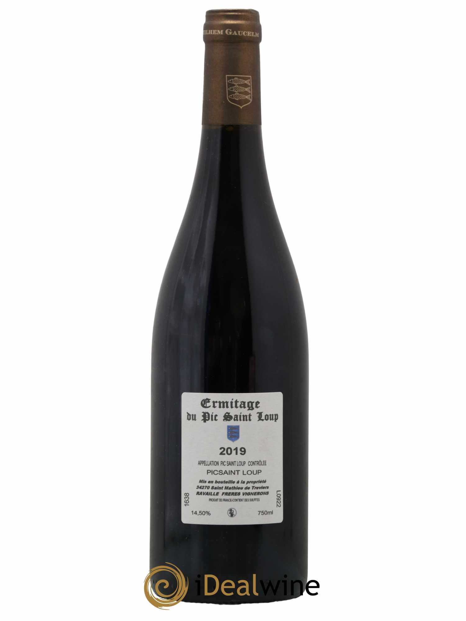 Pic Saint-Loup Héritage du Pic Saint-Loup (anciennement Ermitage) Guilhem Gaucelm 2019 - Lot de 1 bouteille - 1
