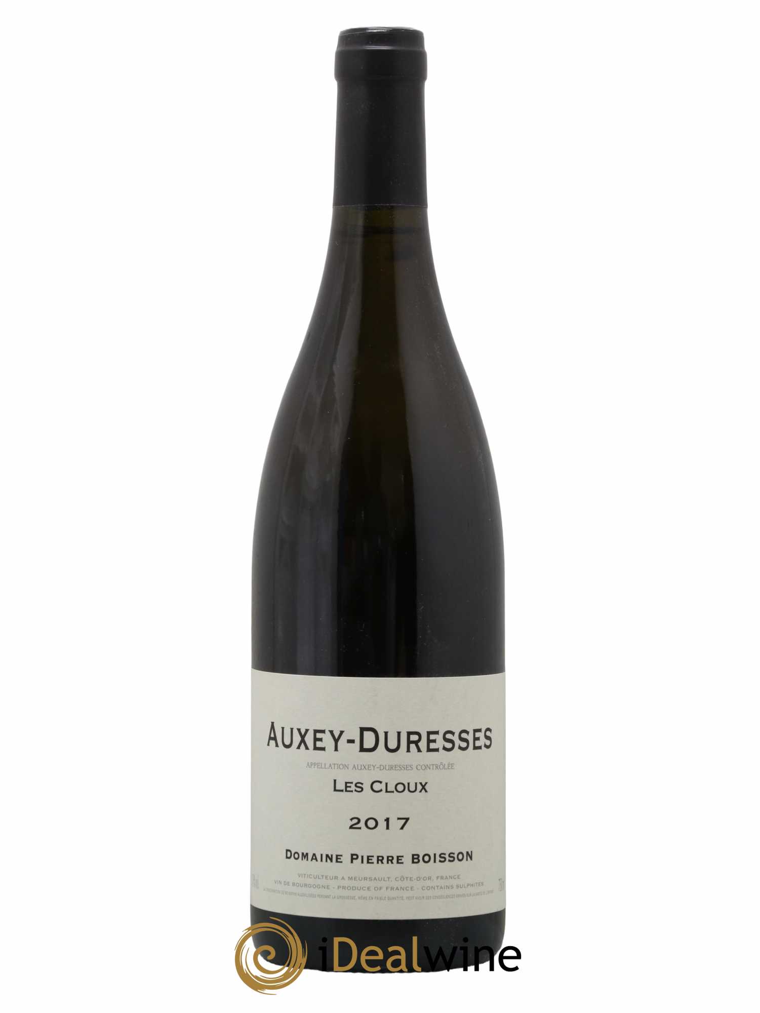 Auxey-Duresses Les Cloux Pierre Boisson (Domaine) 2017 - Lot de 1 bouteille - 0