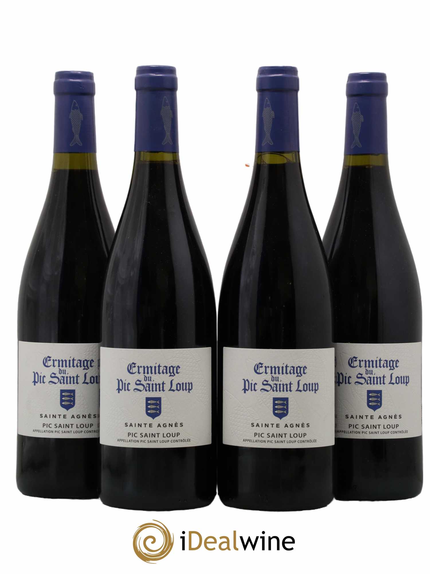 Pic Saint-Loup Héritage du Pic Saint-Loup (anciennement Ermitage) Cuvée Sainte Agnès 2020 - Lot de 4 bouteilles - 0