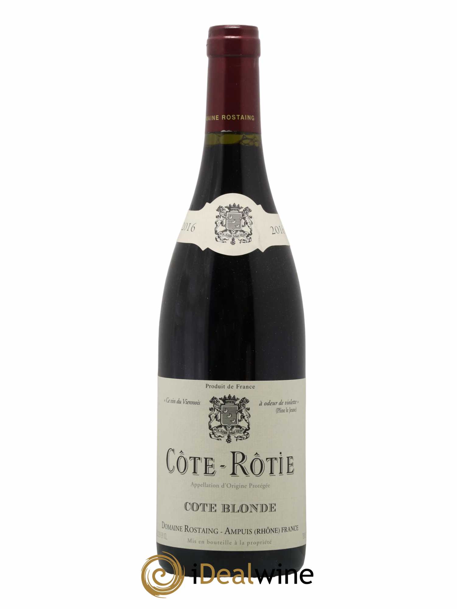 Côte-Rôtie Côte Blonde René Rostaing 2016 - Lot of 1 bottle - 0