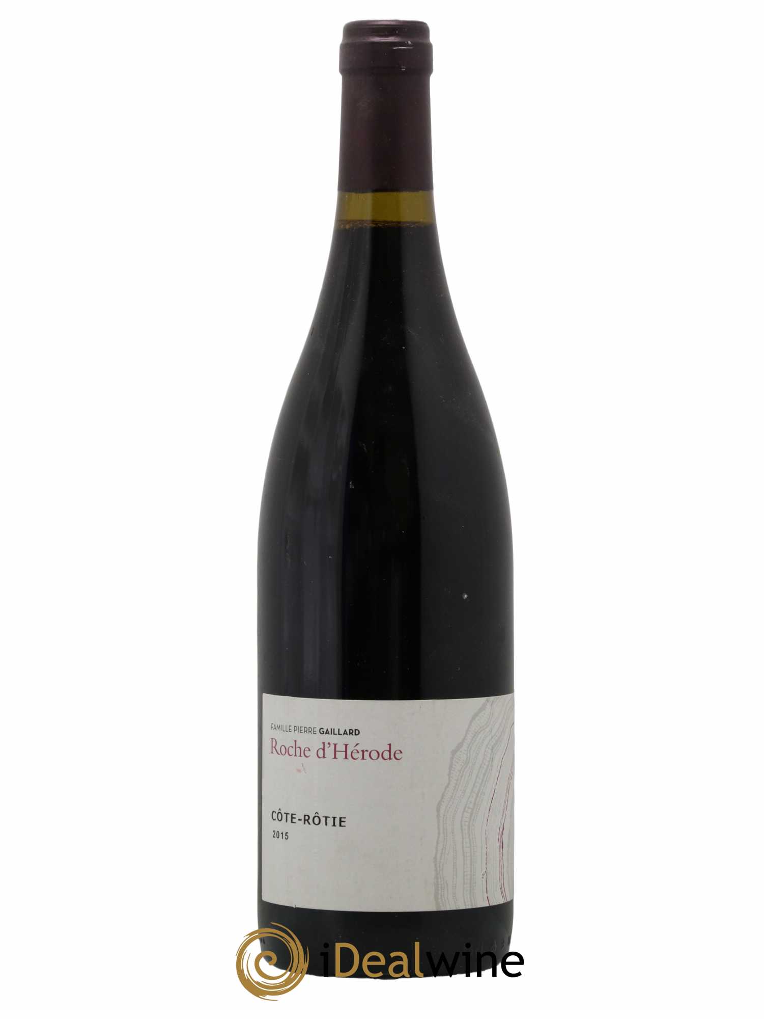 Côte-Rôtie Roches d'Hérode Famille Pierre Gaillard 2015 - Lot de 1 bouteille - 0