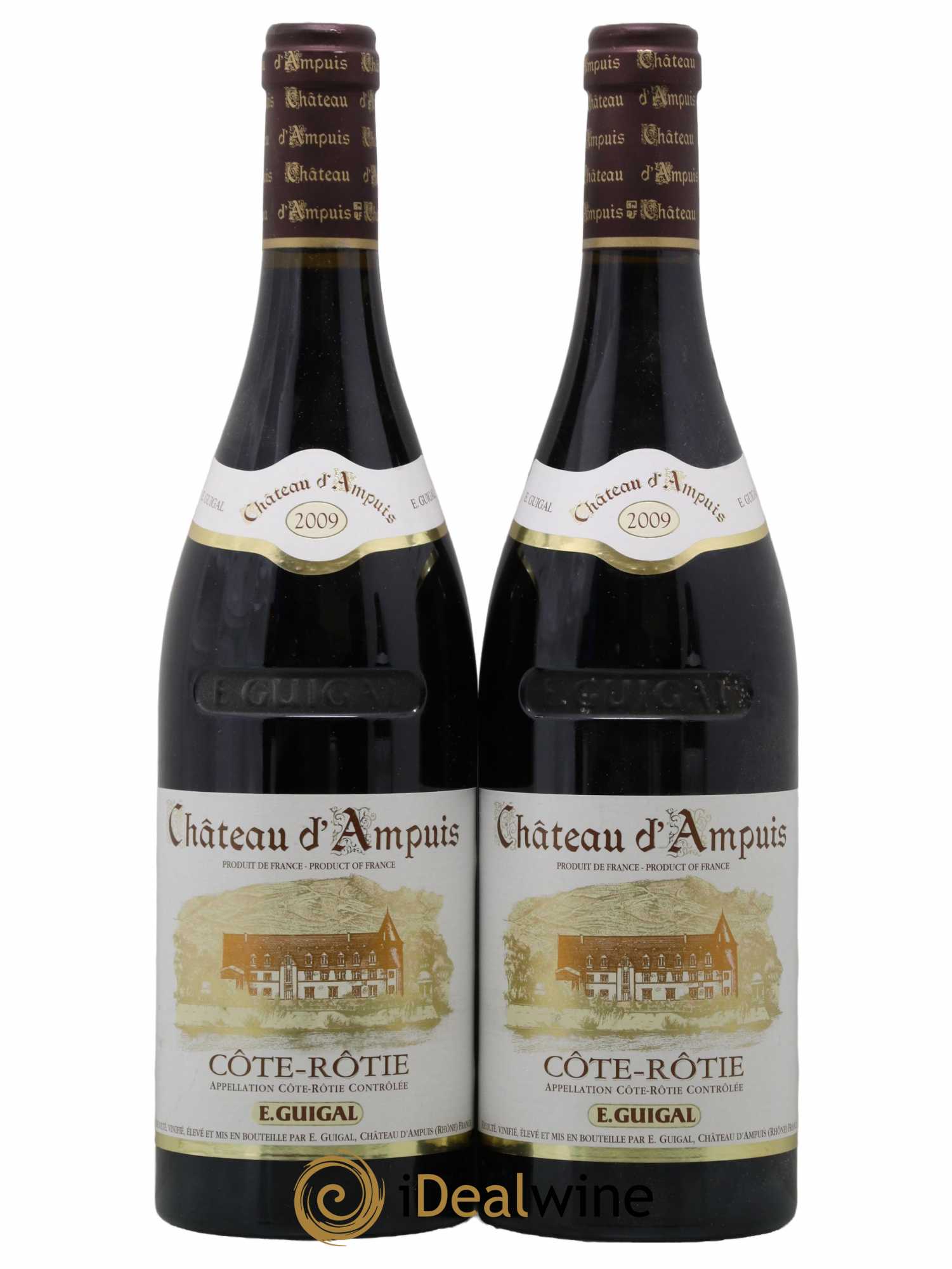Côte-Rôtie Château d'Ampuis Guigal 2009 - Lot de 2 bouteilles - 0