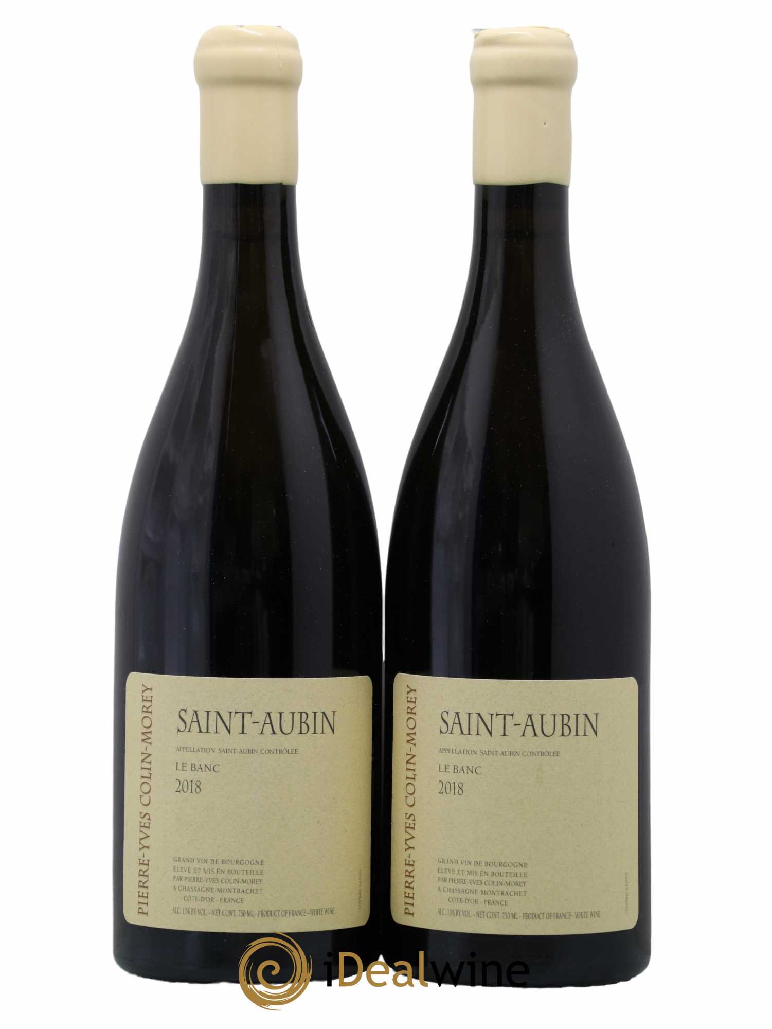 Saint-Aubin Le Banc Pierre-Yves Colin Morey 2018 - Lot de 2 bouteilles - 0