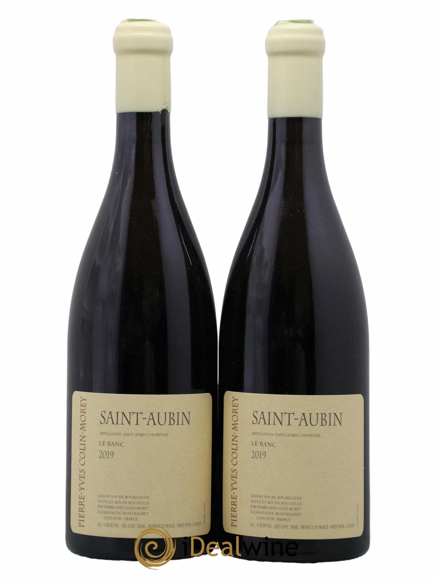 Saint-Aubin Le Banc Pierre-Yves Colin Morey 2019 - Lot de 2 bouteilles - 0