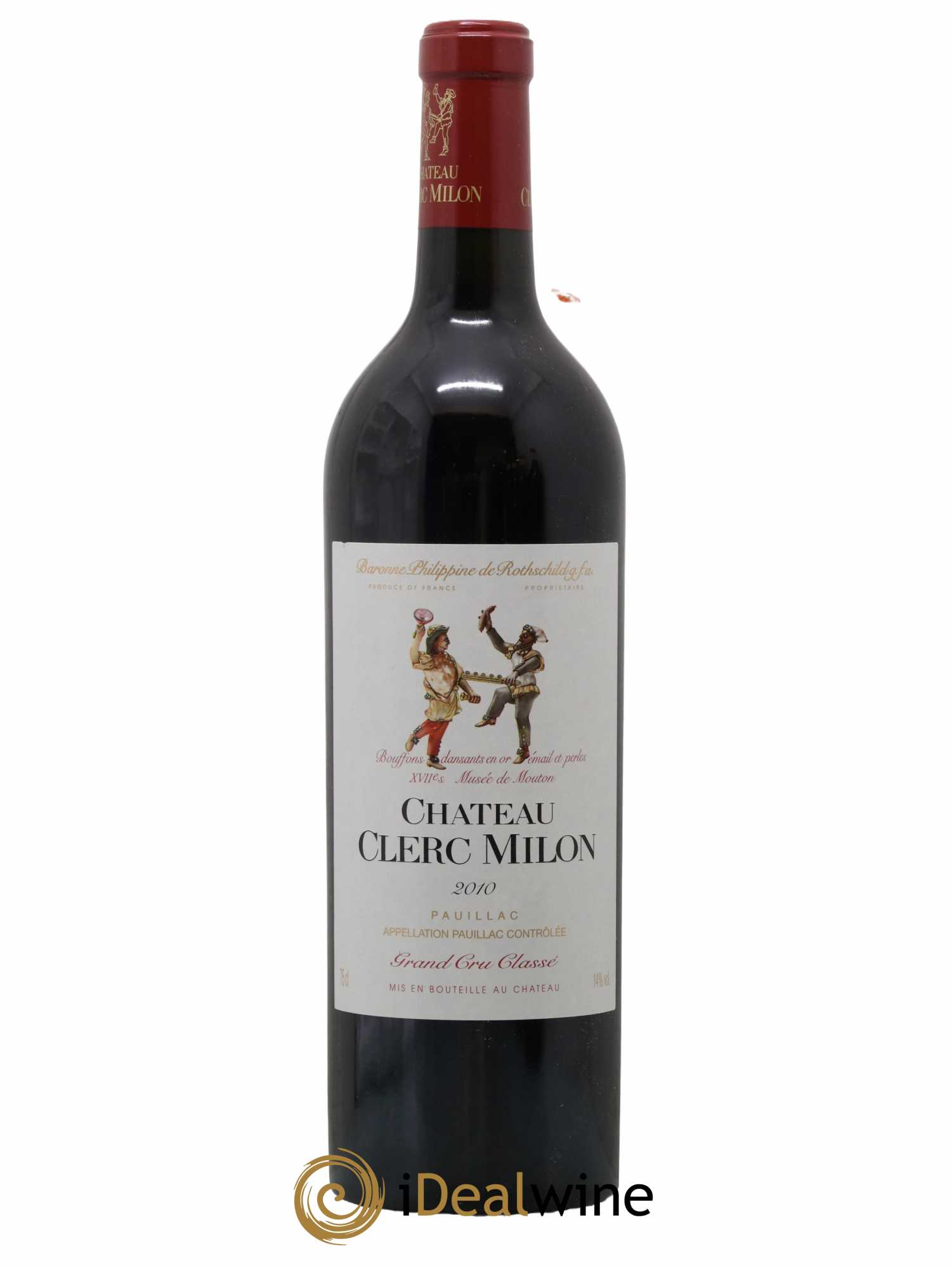 Château Clerc Milon 5ème Grand Cru Classé 2010 - Lot de 1 bouteille - 0