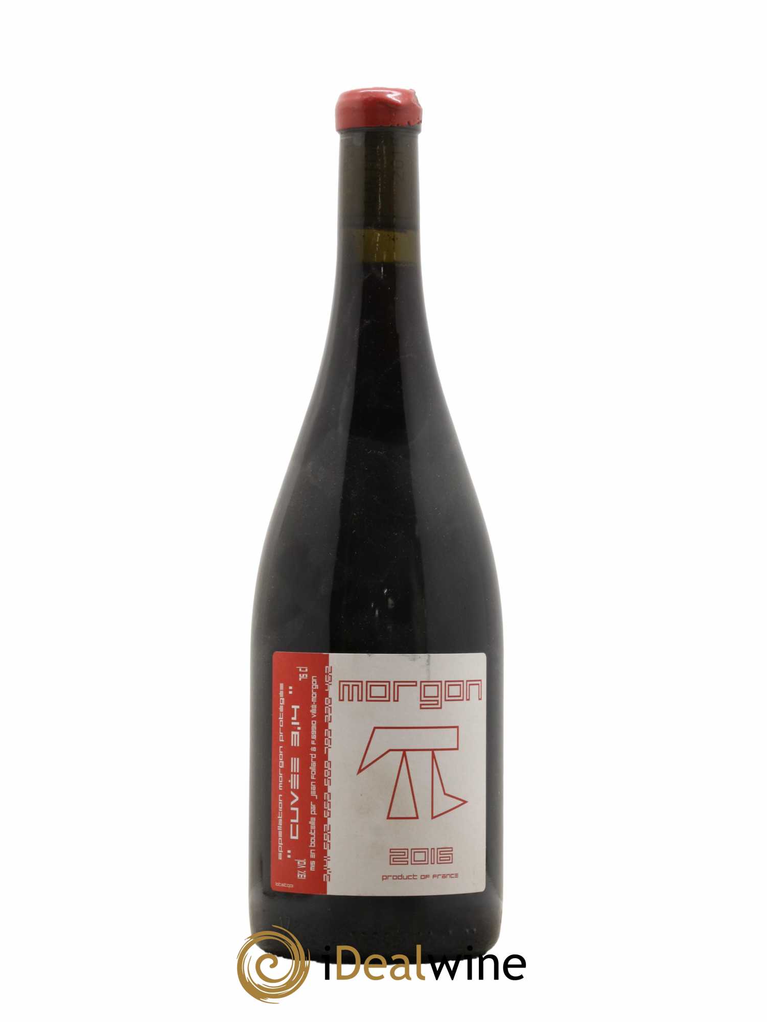 Morgon 3.14 Jean Foillard 2016 - Lot de 1 bouteille - 0