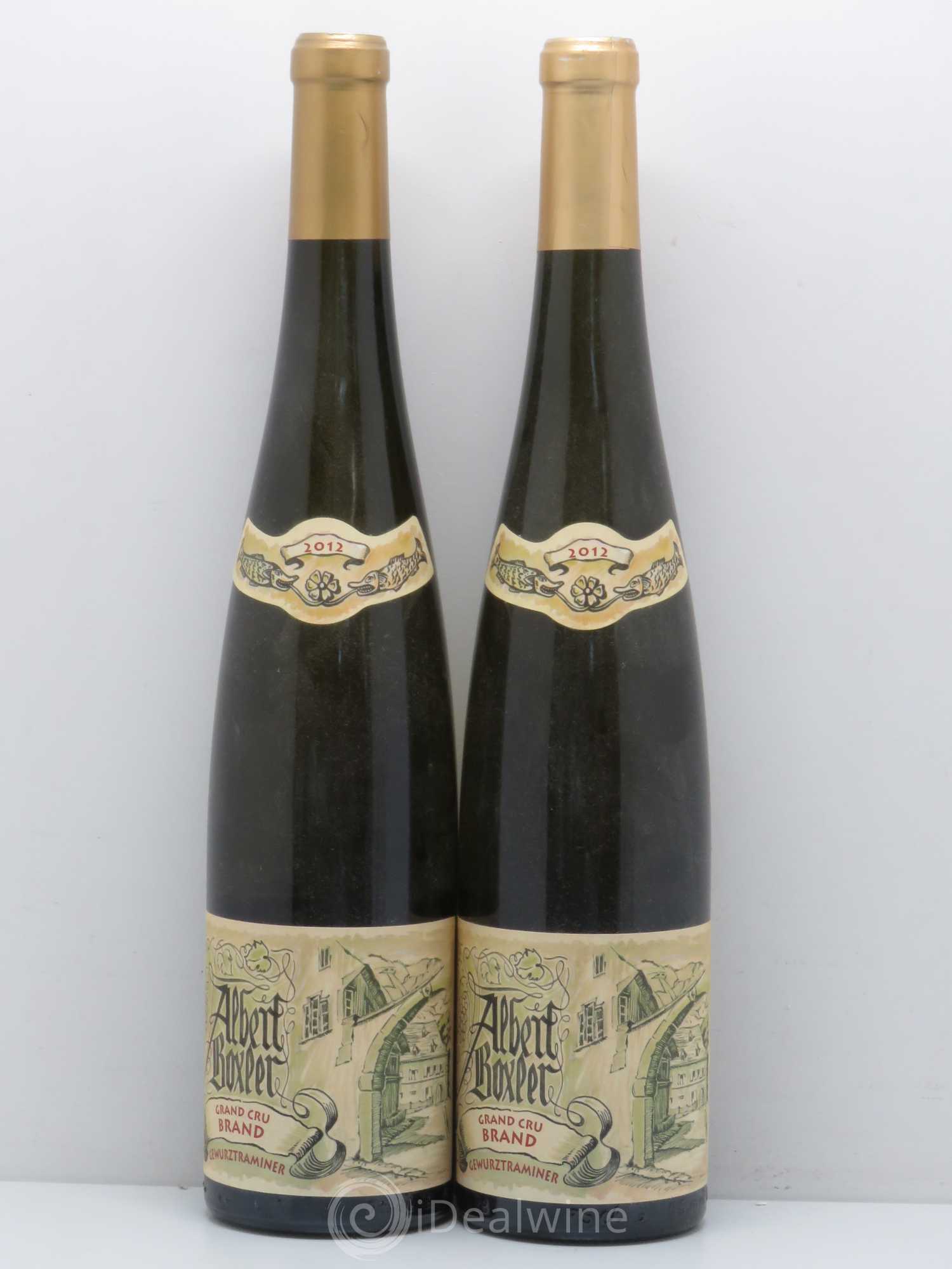Gewurztraminer Domaine Albert Boxler Brand (sans prix de réserve) 2012 - Posten von 2 Flaschen - 0