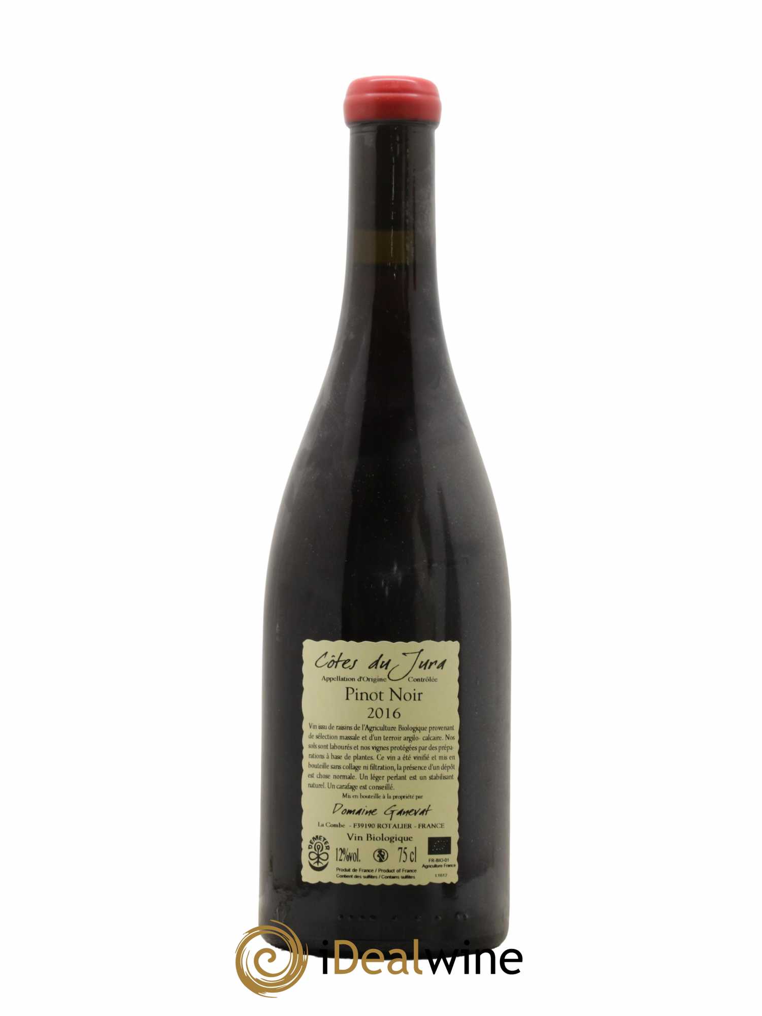 Côtes du Jura Cuvée Julien Jean-François Ganevat (Domaine) 2016 - Lot de 1 bouteille - 1