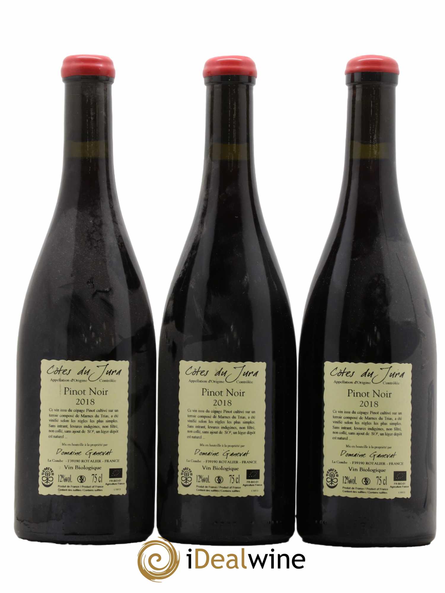 Côtes du Jura Les Grands Teppes Jean-François Ganevat (Domaine) 2018 - Lot de 3 bouteilles - 1