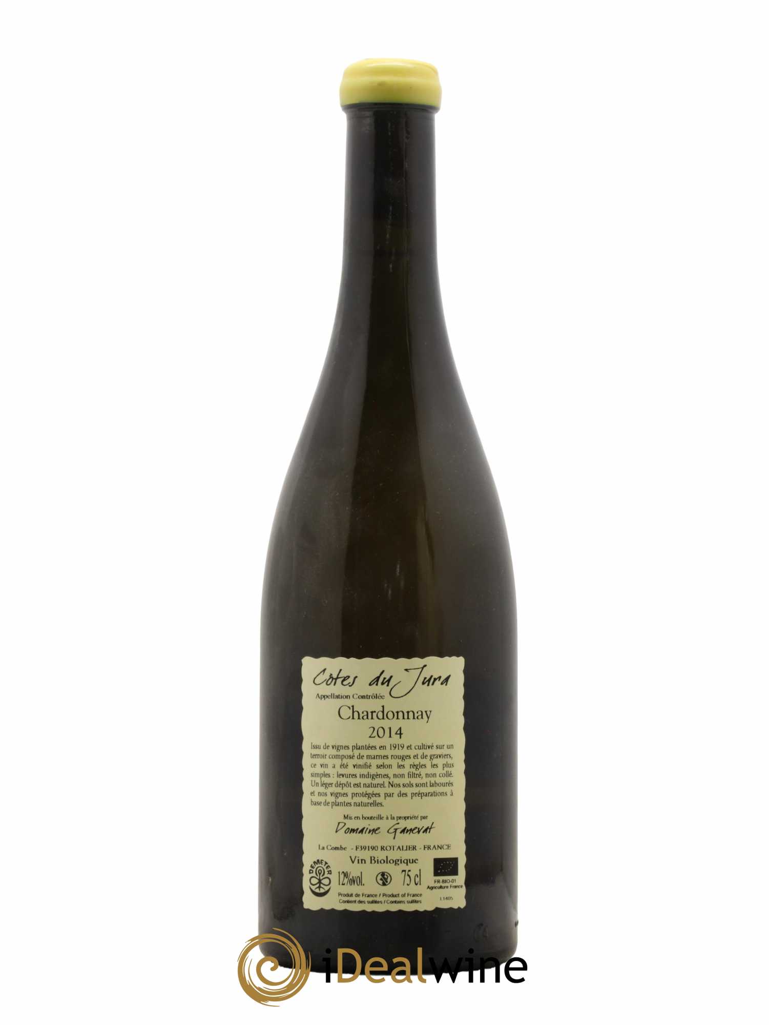 Côtes du Jura Les Grands Teppes Vieilles Vignes Jean-François Ganevat (Domaine) 2014 - Lot de 1 bouteille - 1