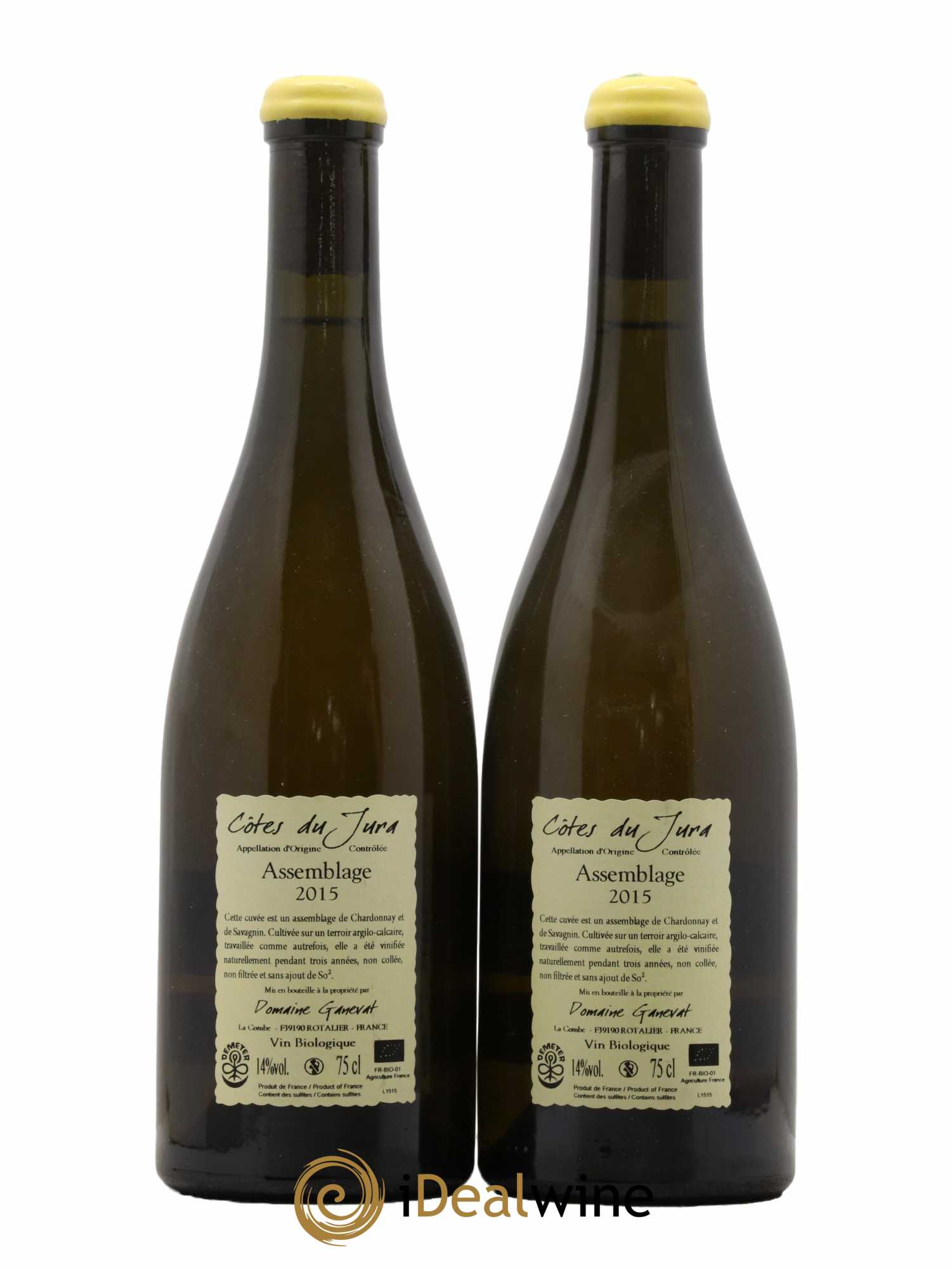 Côtes du Jura Cuvée Orégane Jean-François Ganevat (Domaine) 2015 - Posten von 2 Flaschen - 1