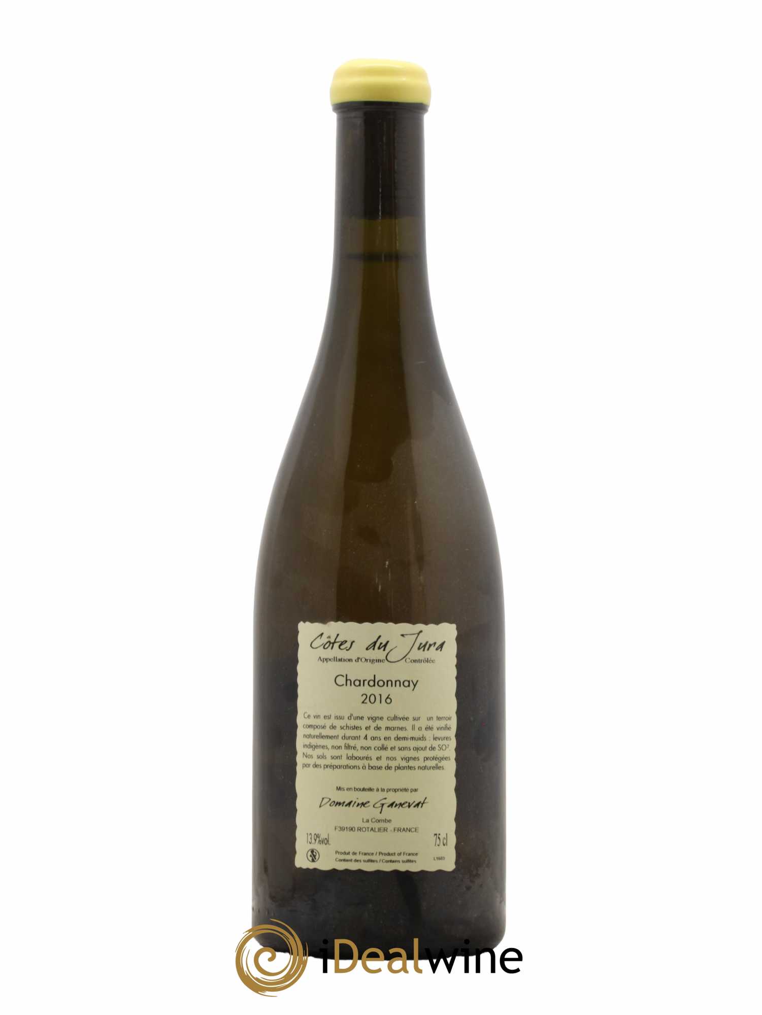 Côtes du Jura Grusse en Billat Jean-François Ganevat (Domaine) 2016 - Lot de 1 bouteille - 1
