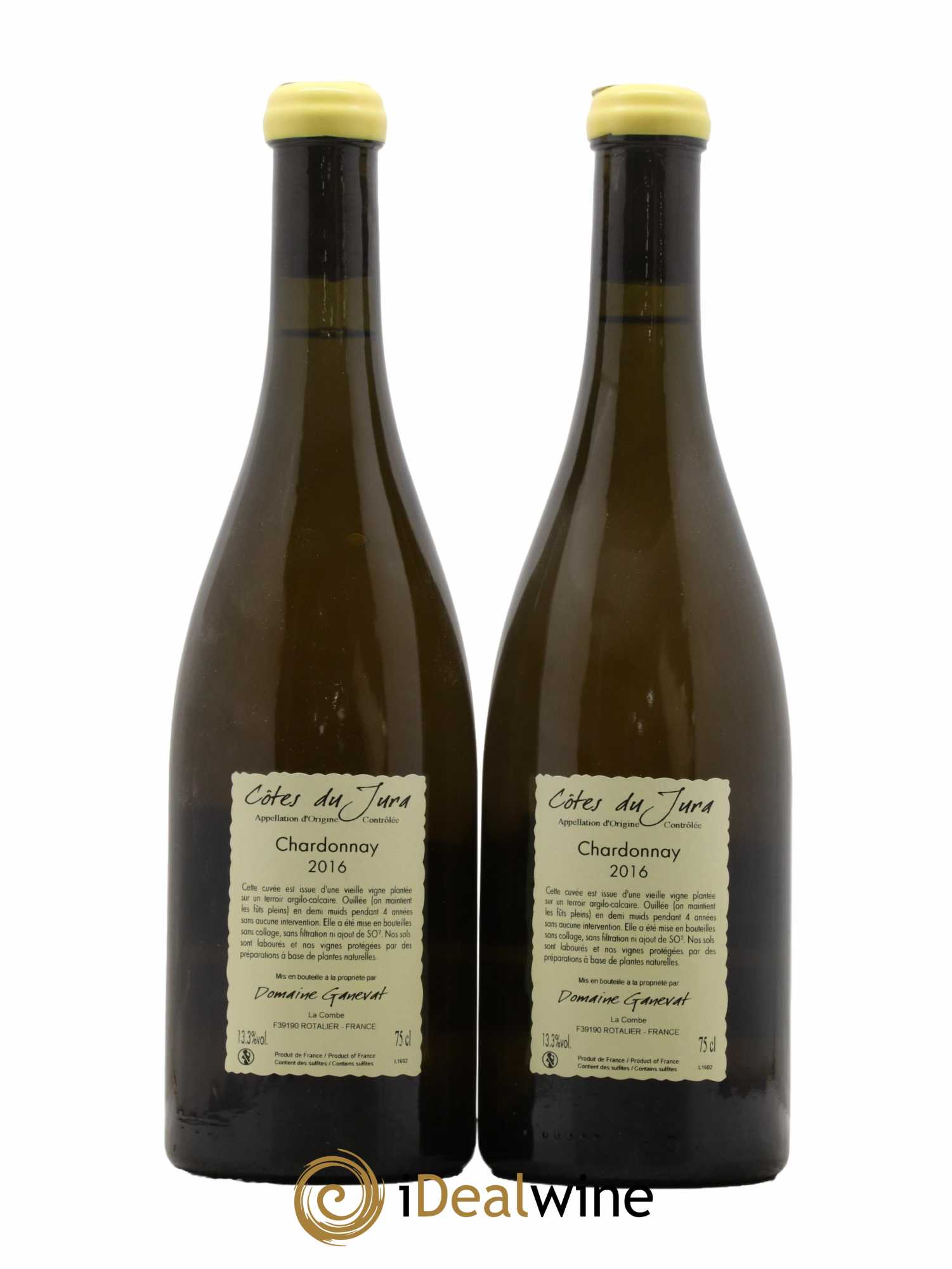 Côtes du Jura Les Chamois du Paradis Jean-François Ganevat (Domaine) 2016 - Lot de 2 bouteilles - 1