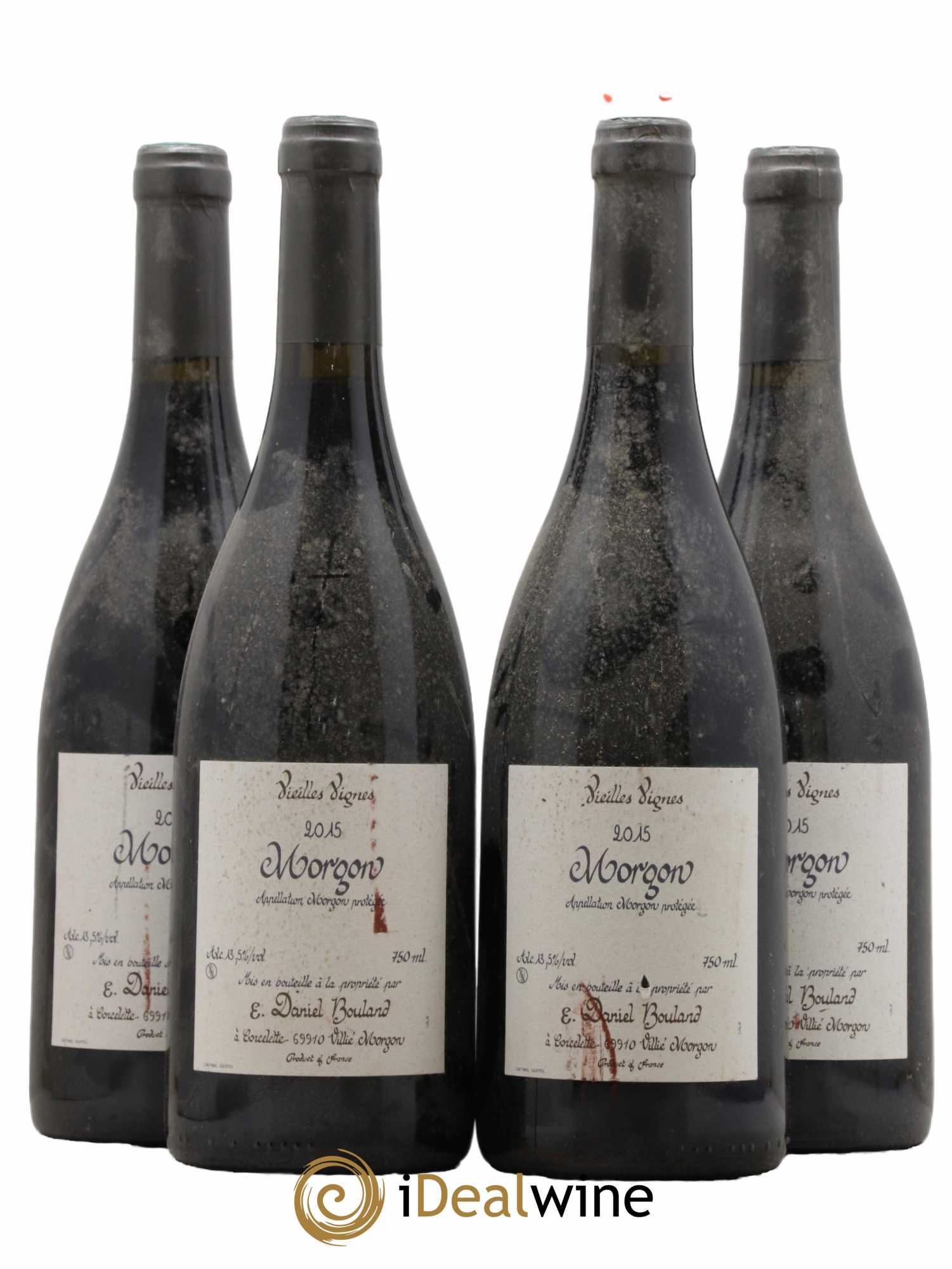 Morgon Vieilles Vignes Daniel Bouland (Domaine) 2015 - Lot de 4 bouteilles - 0