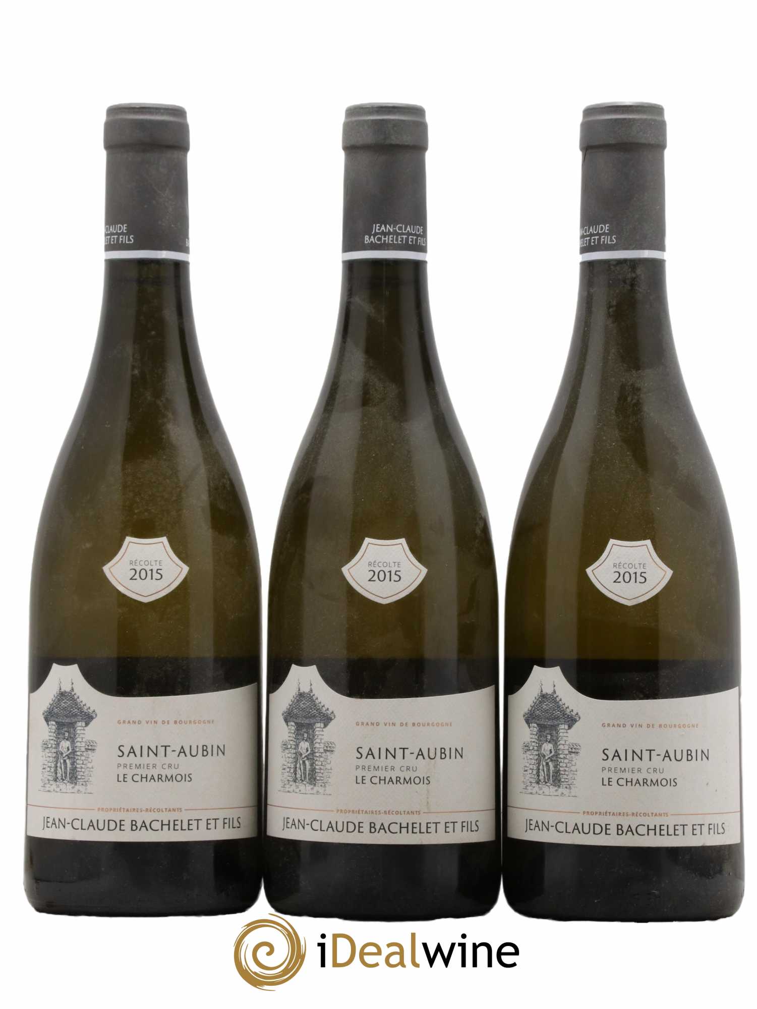 Saint-Aubin 1er Cru Le Charmois Jean-Claude Bachelet (Domaine) 2015 - Lot de 3 bouteilles - 0