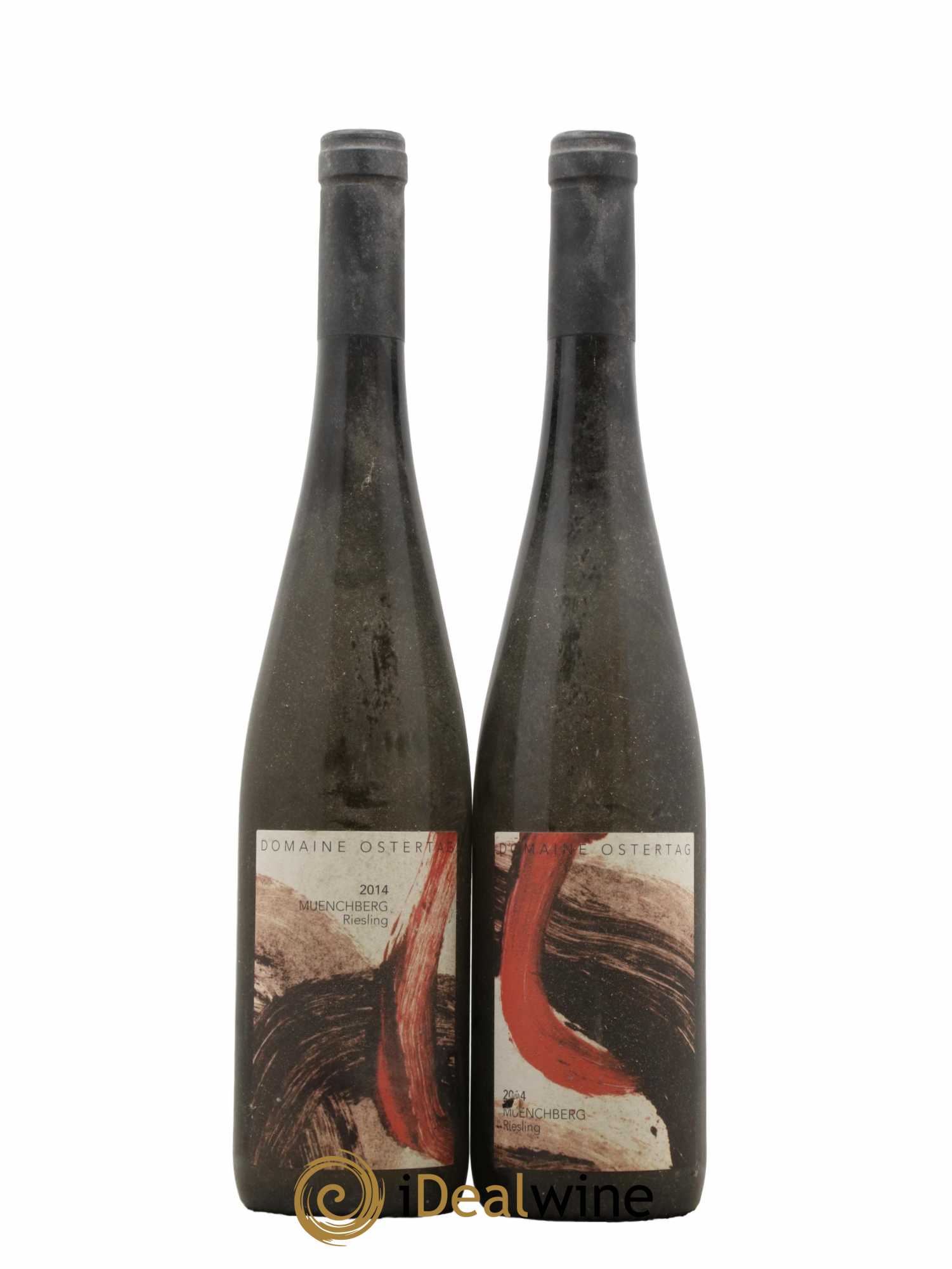 Alsace Riesling Grand Cru Muenchberg Ostertag (Domaine) 2014 - Lot de 2 bouteilles - 0