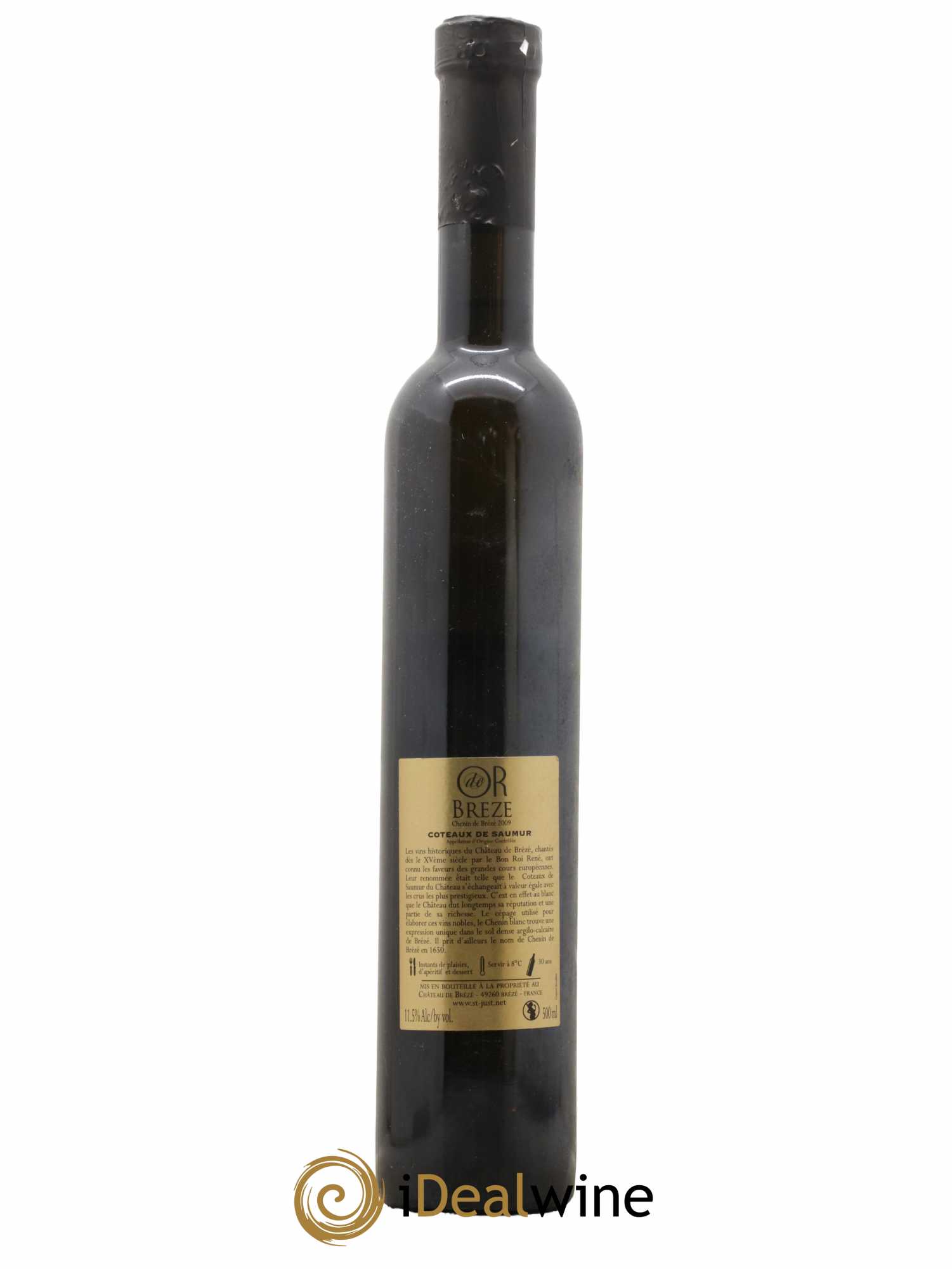 Coteaux de Saumur Or de Brézé Château de Brézé 50cl 2009 - Lotto di 1 bottiglia - 1