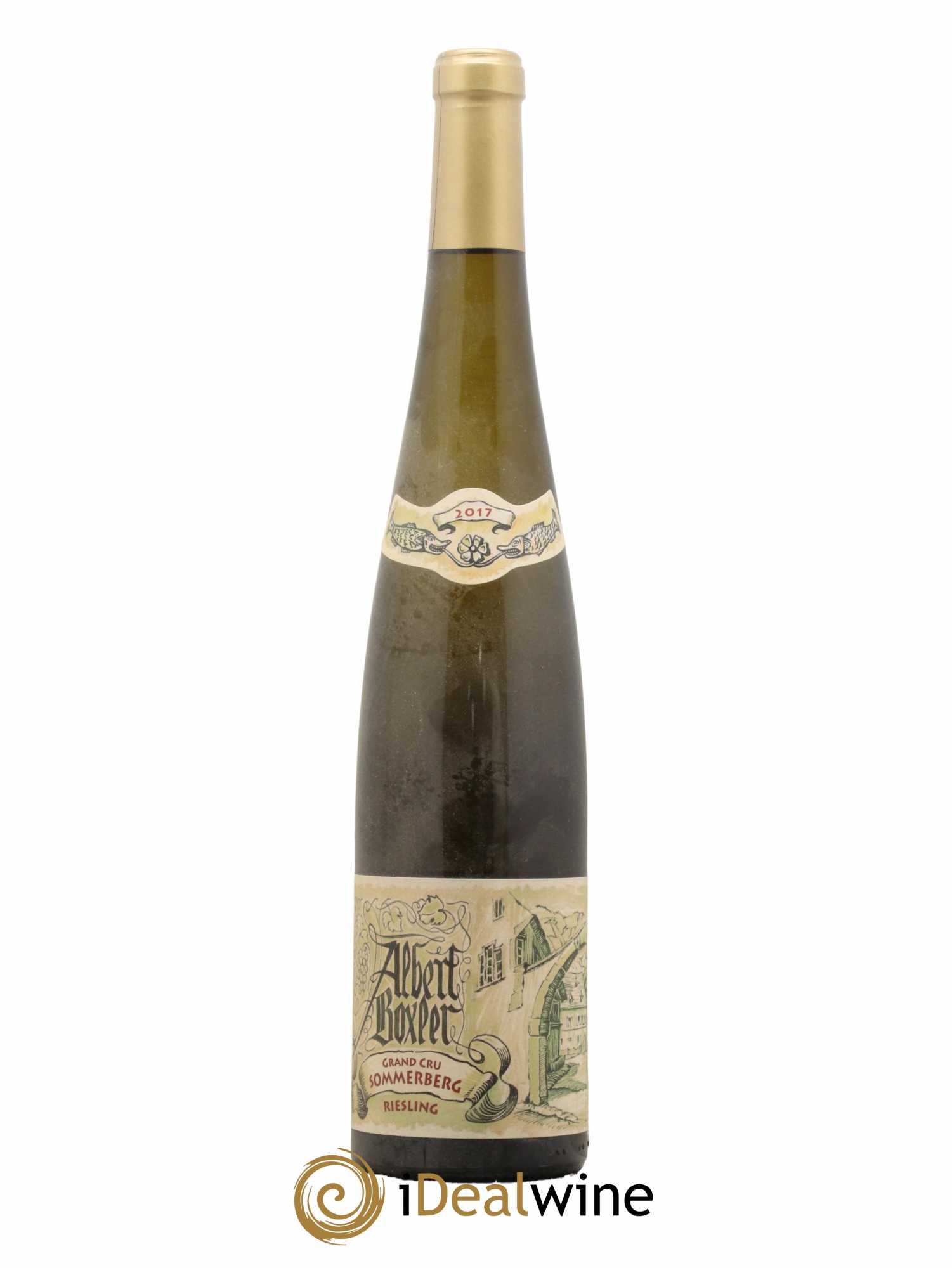 Alsace Riesling Grand Cru Sommerberg Albert Boxler 2017 - Lot de 1 bouteille - 0