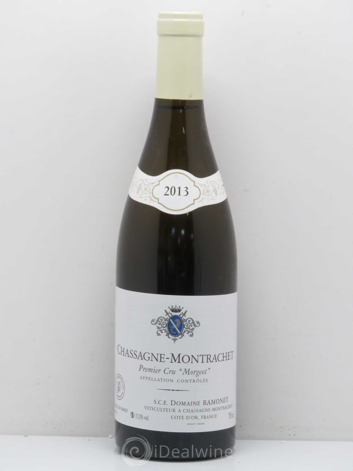 Chassagne-Montrachet 1er Cru Morgeot Ramonet (Domaine) 2013 - Lot de 1 bouteille - 0