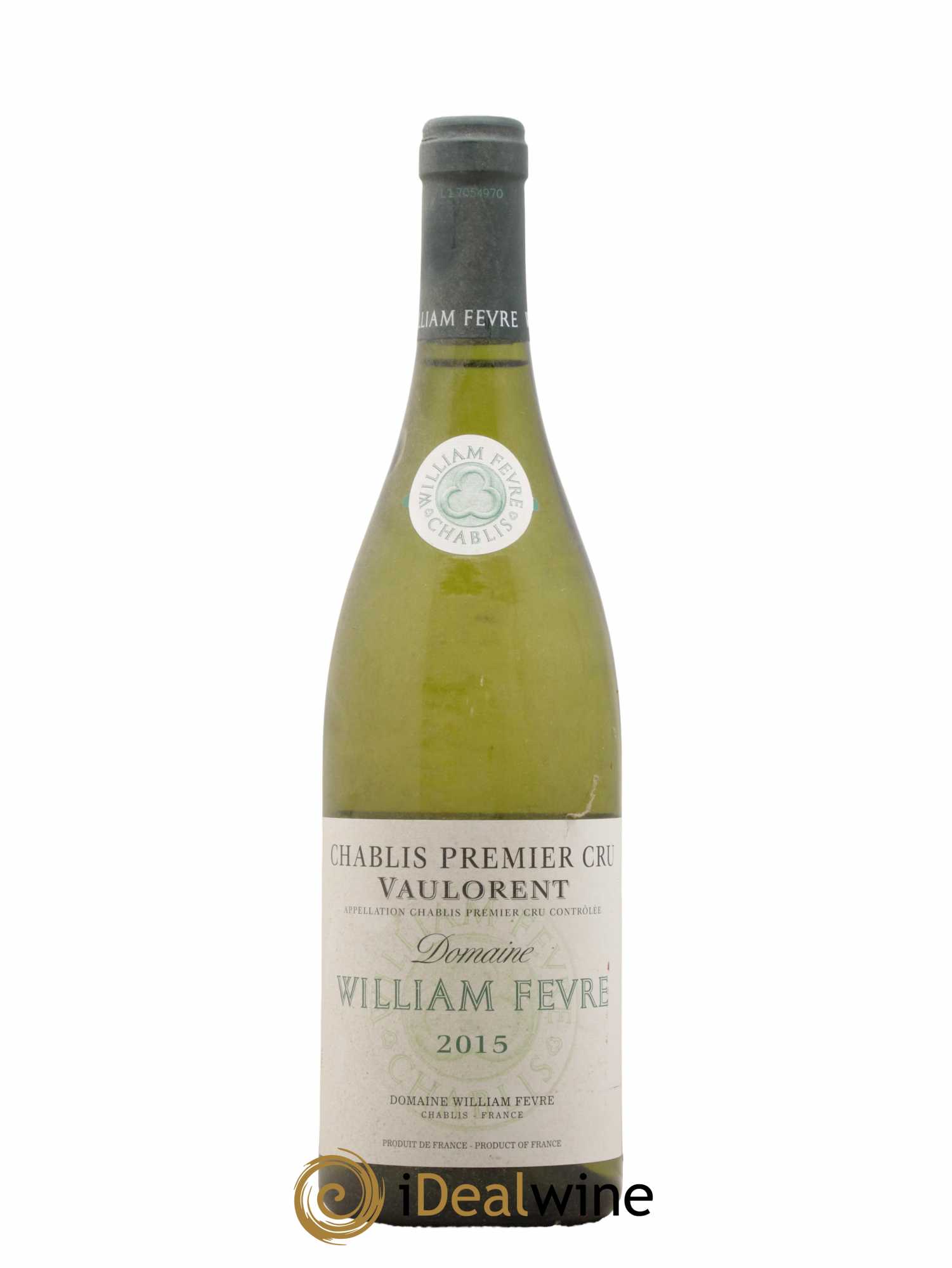 Chablis 1er Cru Vaulorent William Fèvre 2015 - Lot de 1 bouteille - 0