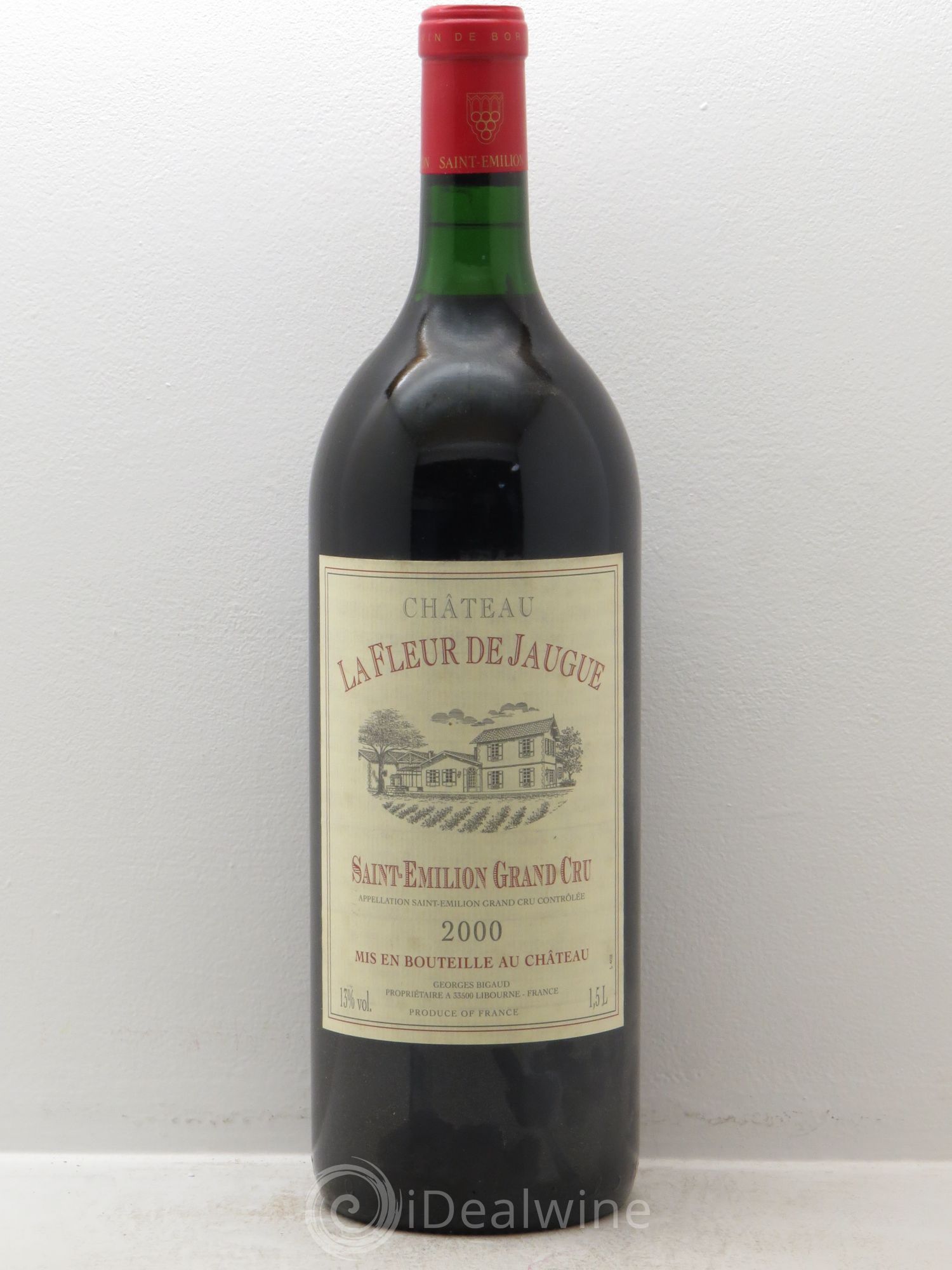 Saint-Émilion Château Fleur de Jaugue 2000 - Posten von 1 Magnum - 0